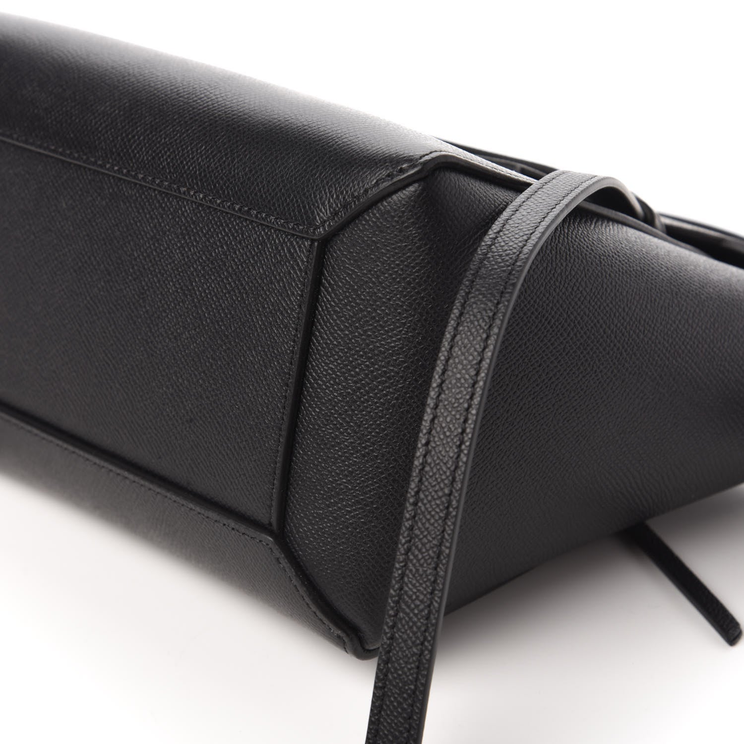 Celine Grained Calfskin Micro Belt Bag Black 7 of 9