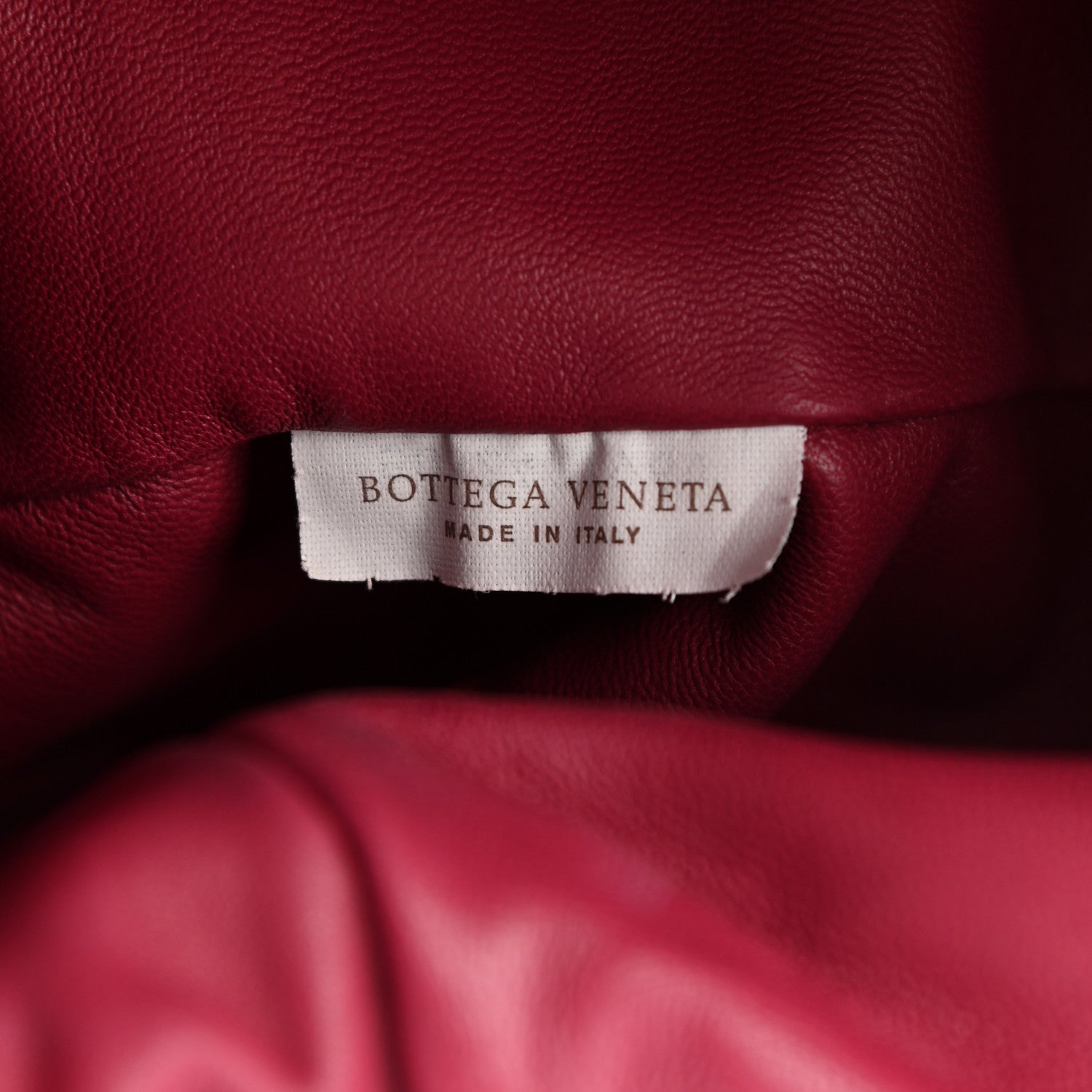 Bottega Veneta Nappa Maxi Intrecciato The Pouch Oversized Clutch Dark Red 8 of 11