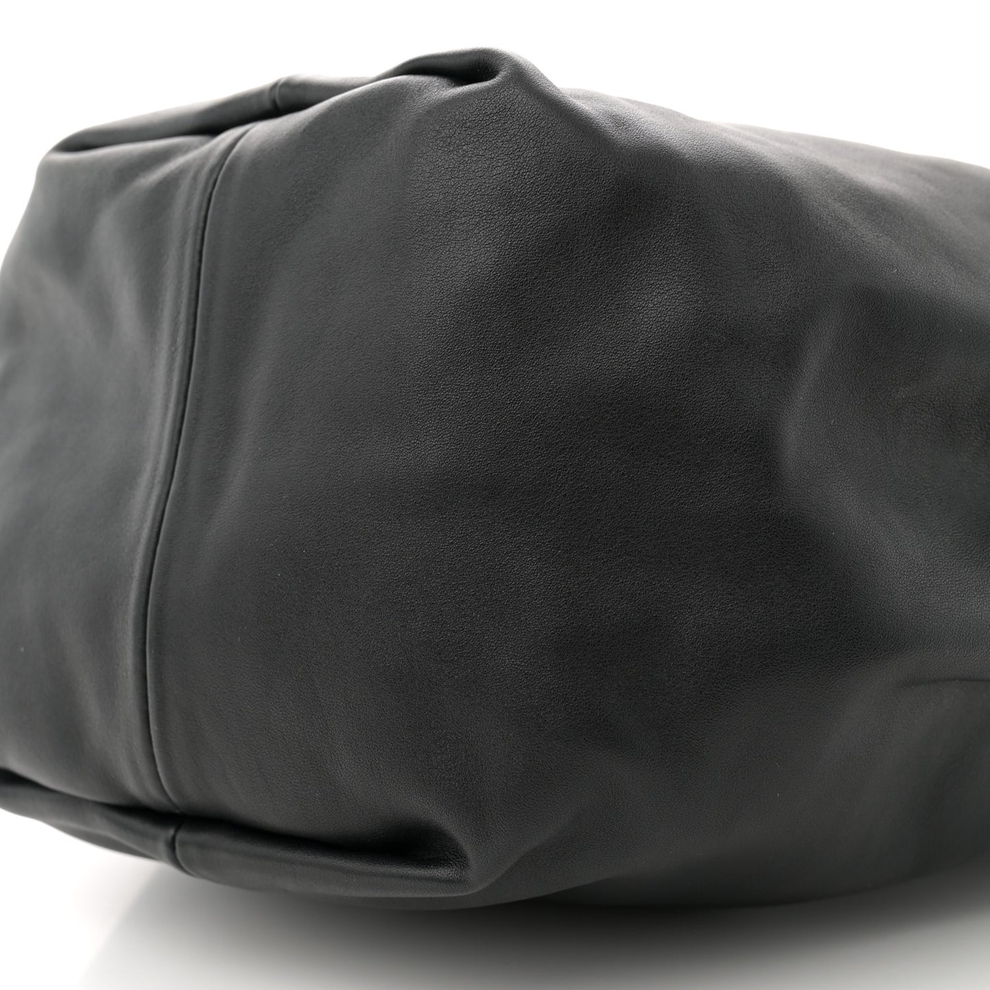 Calfskin Teen Double Knot Hobo Black