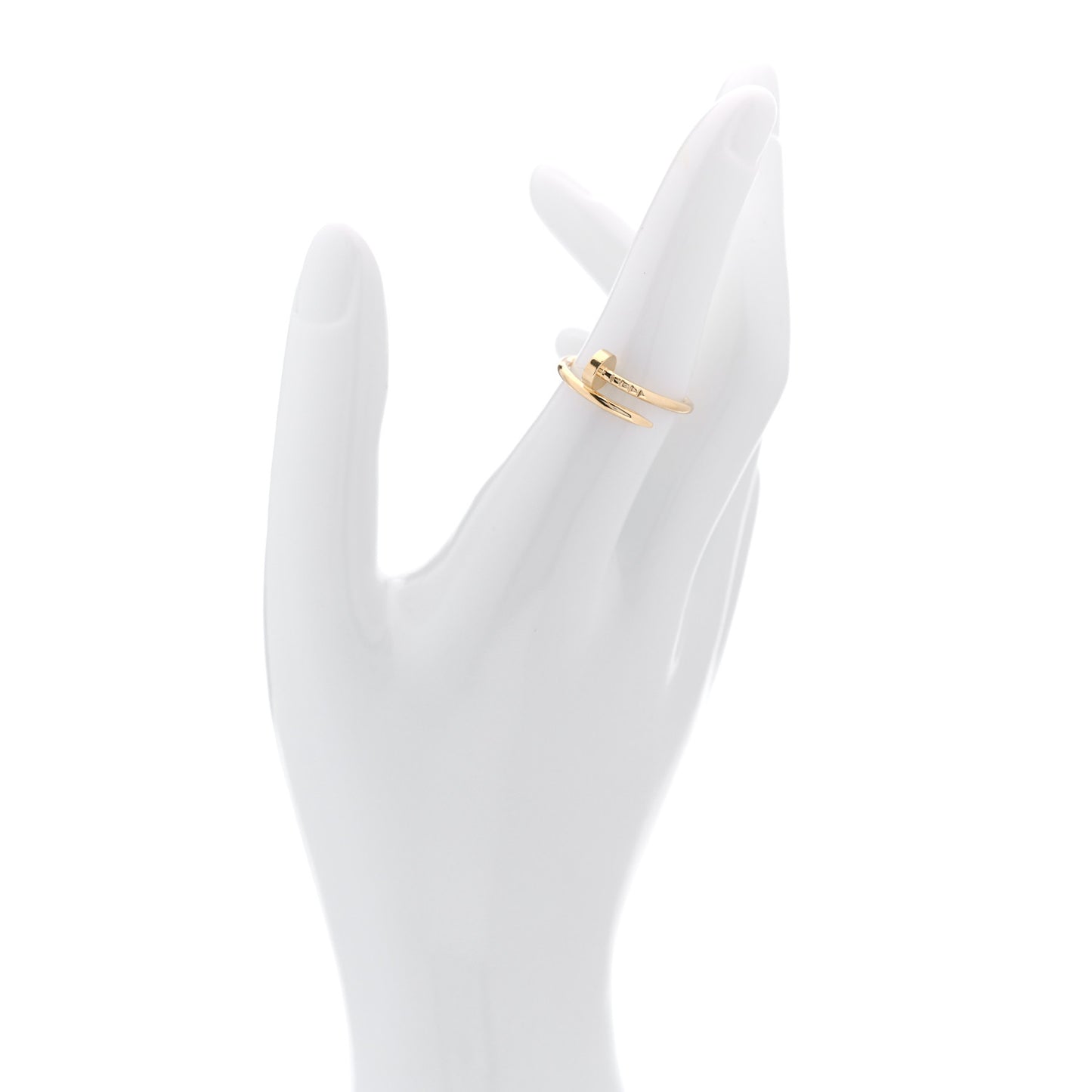 18K Yellow Gold Small Juste Un Clou Ring 53 6.25