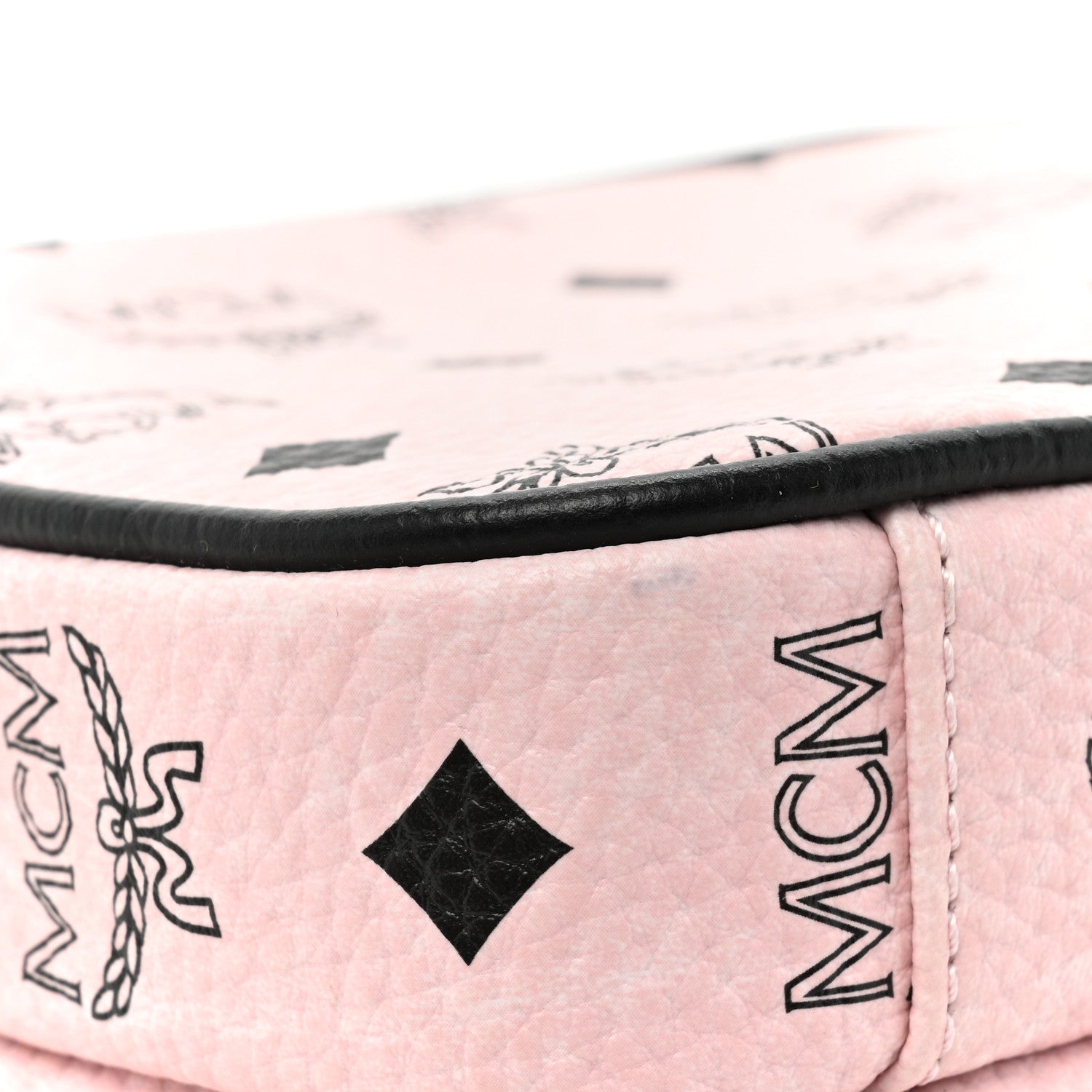 MCM Visetos Mini Camera Crossbody Bag Light Pink 11 of 12