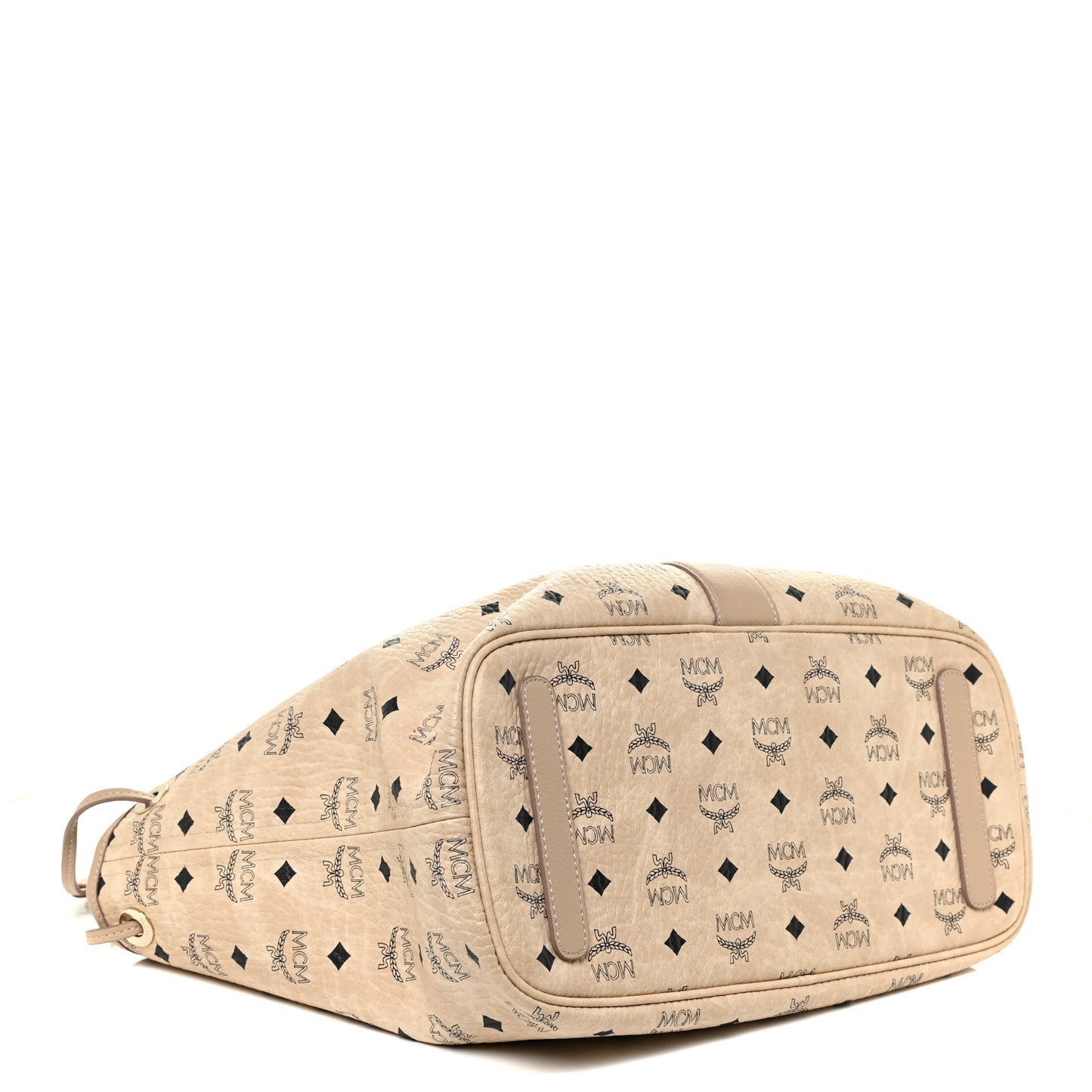 Visetos Medium Liz Reversible Shopper Tote Beige