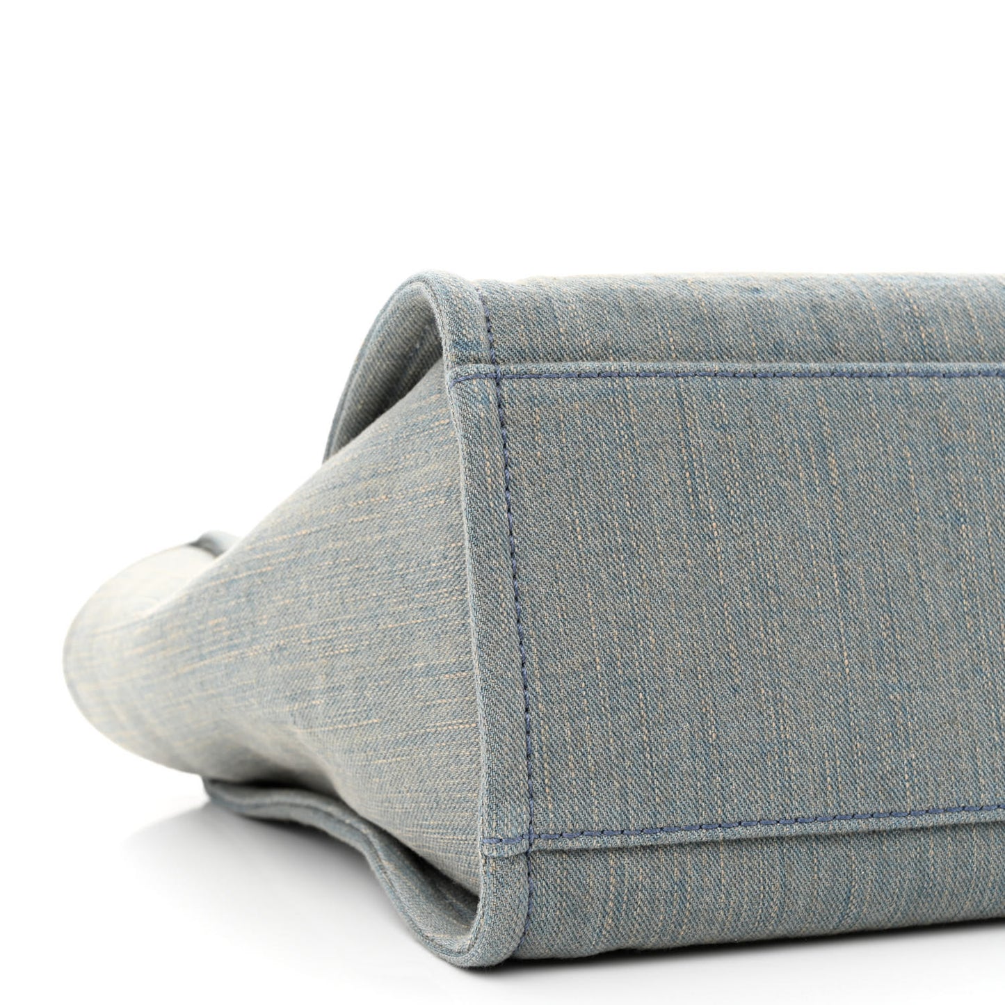 Denim Small Deauville Tote Light Blue
