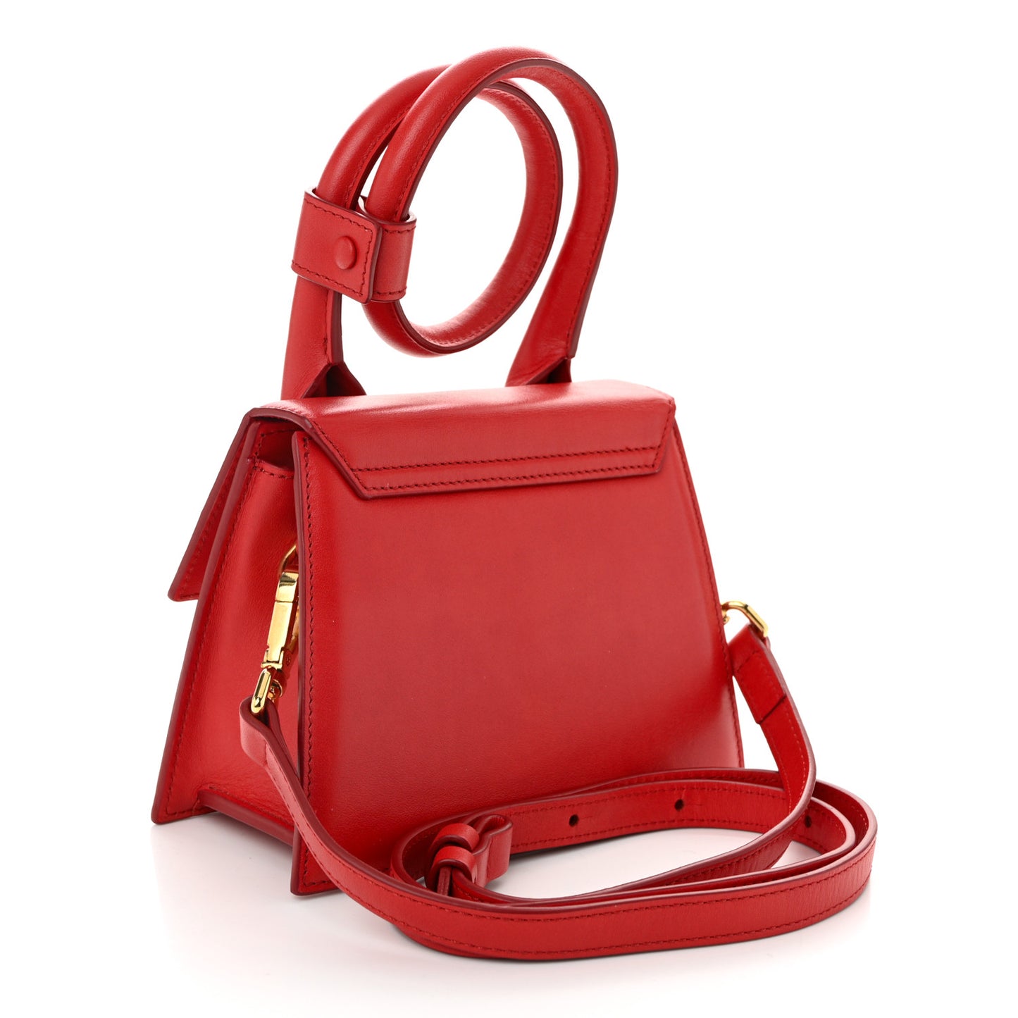 Smooth Calfskin Le Chiquito Noeud Red