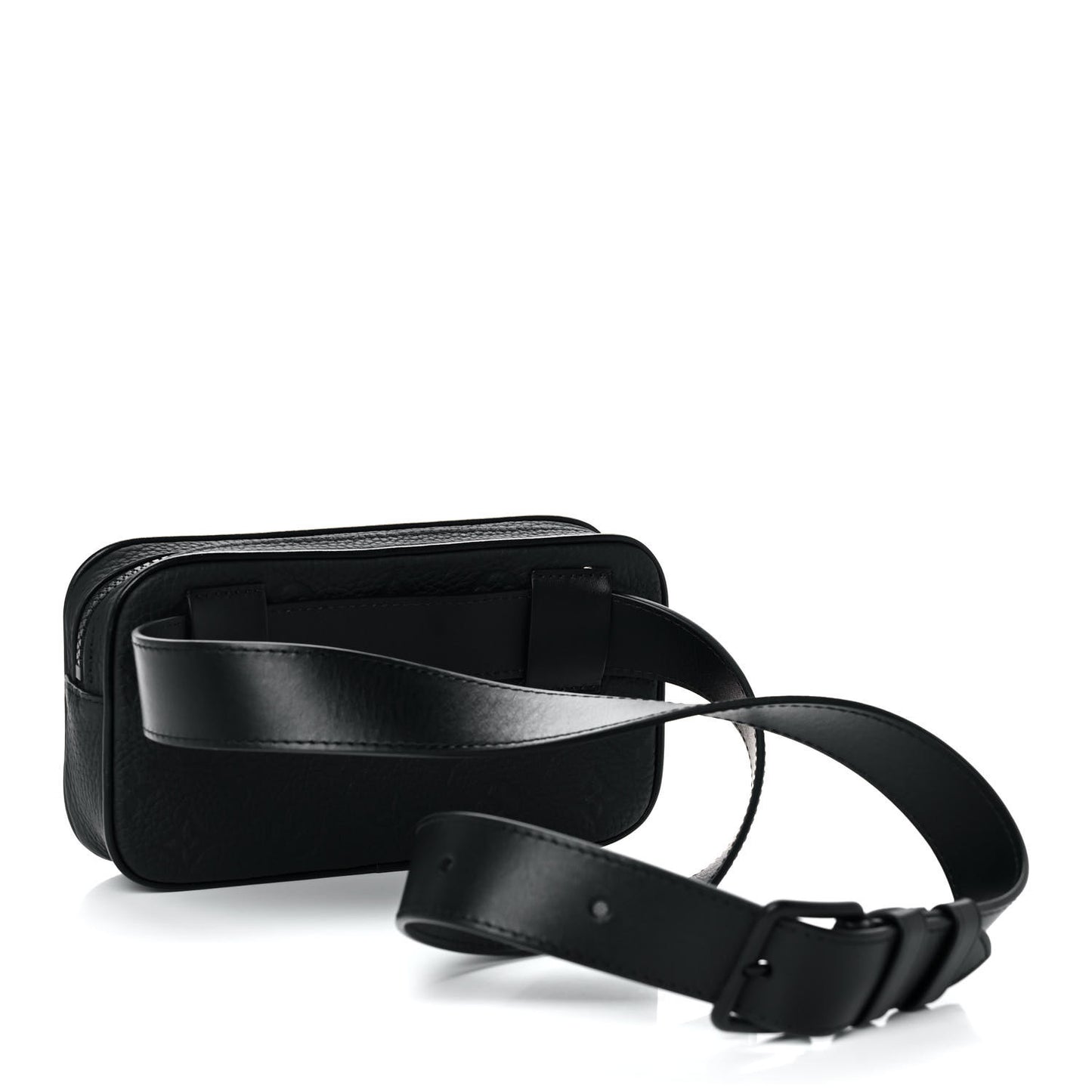 Taurillon Monogram Uniformes Solar Ray Soft Pochette Volga Belt Bag Black