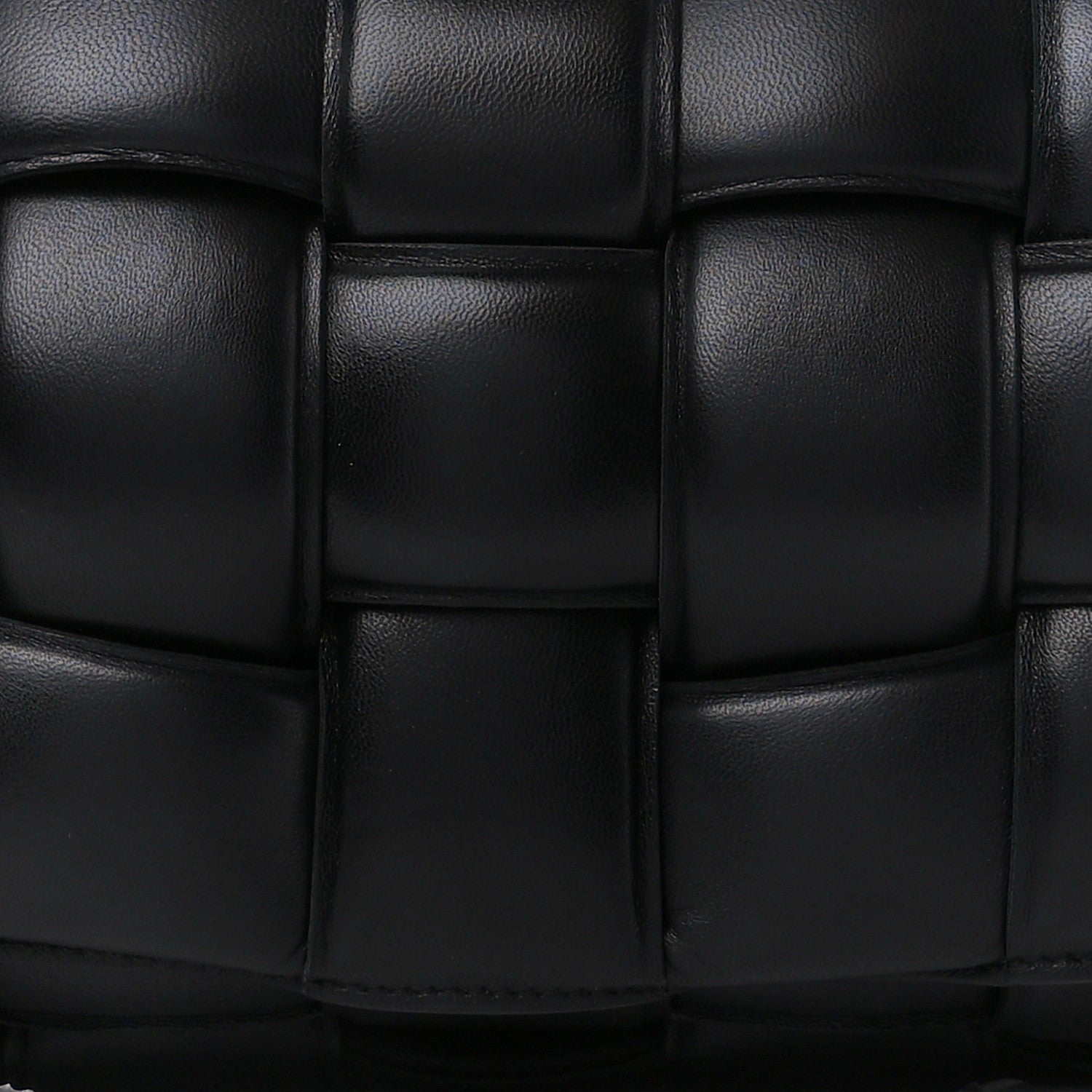 Bottega Veneta Nappa Maxi Intreccio Padded Cassette Crossbody Bag Black 10 of 13