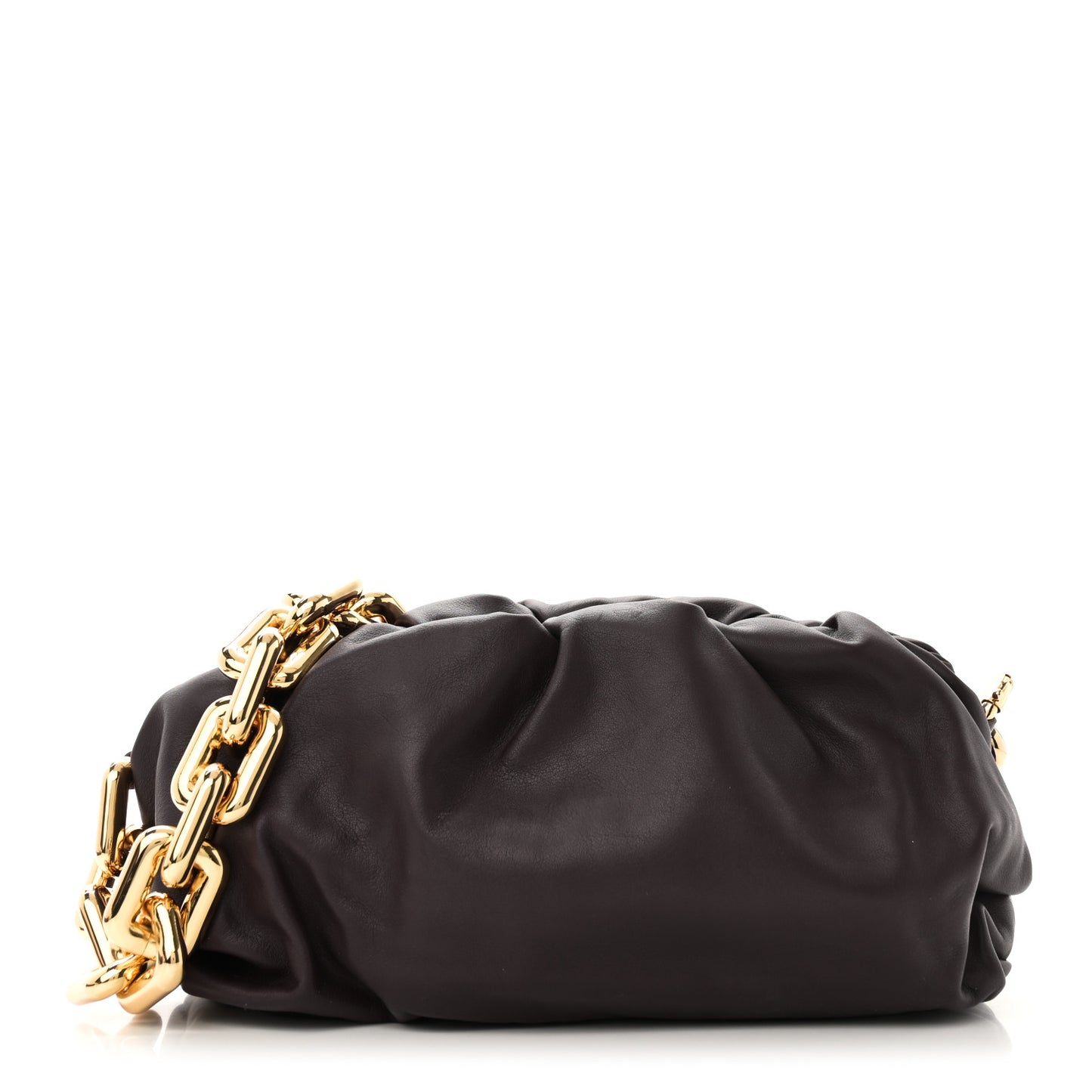 Calfskin The Pouch Chain Grape