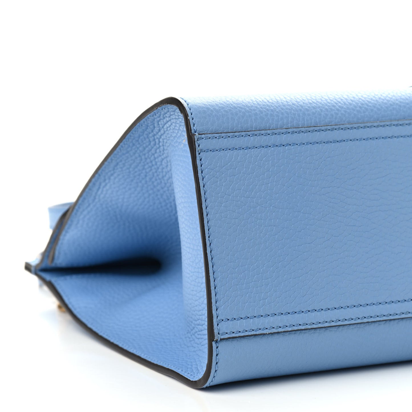 Calfskin Small GG Marmont Top Handle Bag Clear Sky Blue