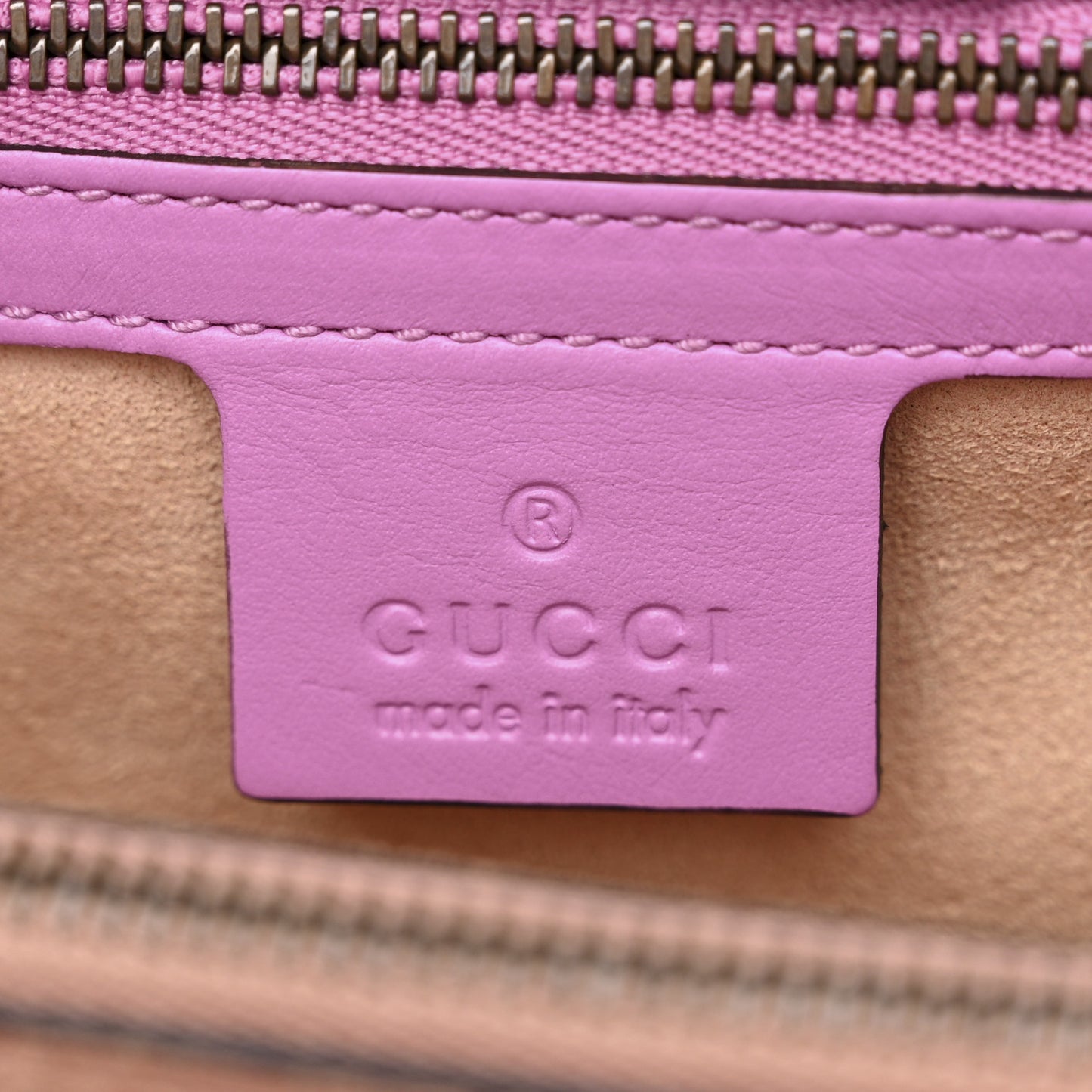 Calfskin Matelasse Small GG Marmont Tote Candy Mousse