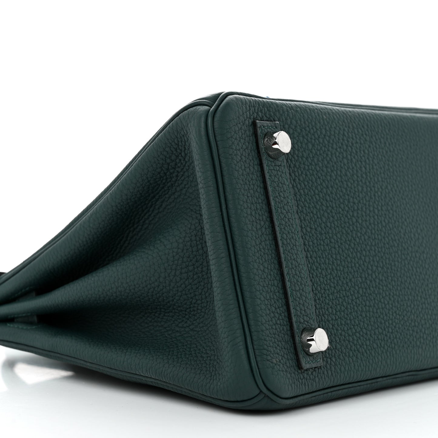 Togo Swift Officier Birkin 25 Vert Cypress Bleu Zellige