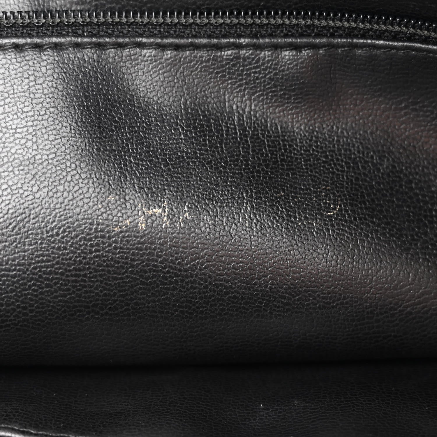 Chanel Lambskin Quilted Shopping Tote Black 6 of 18