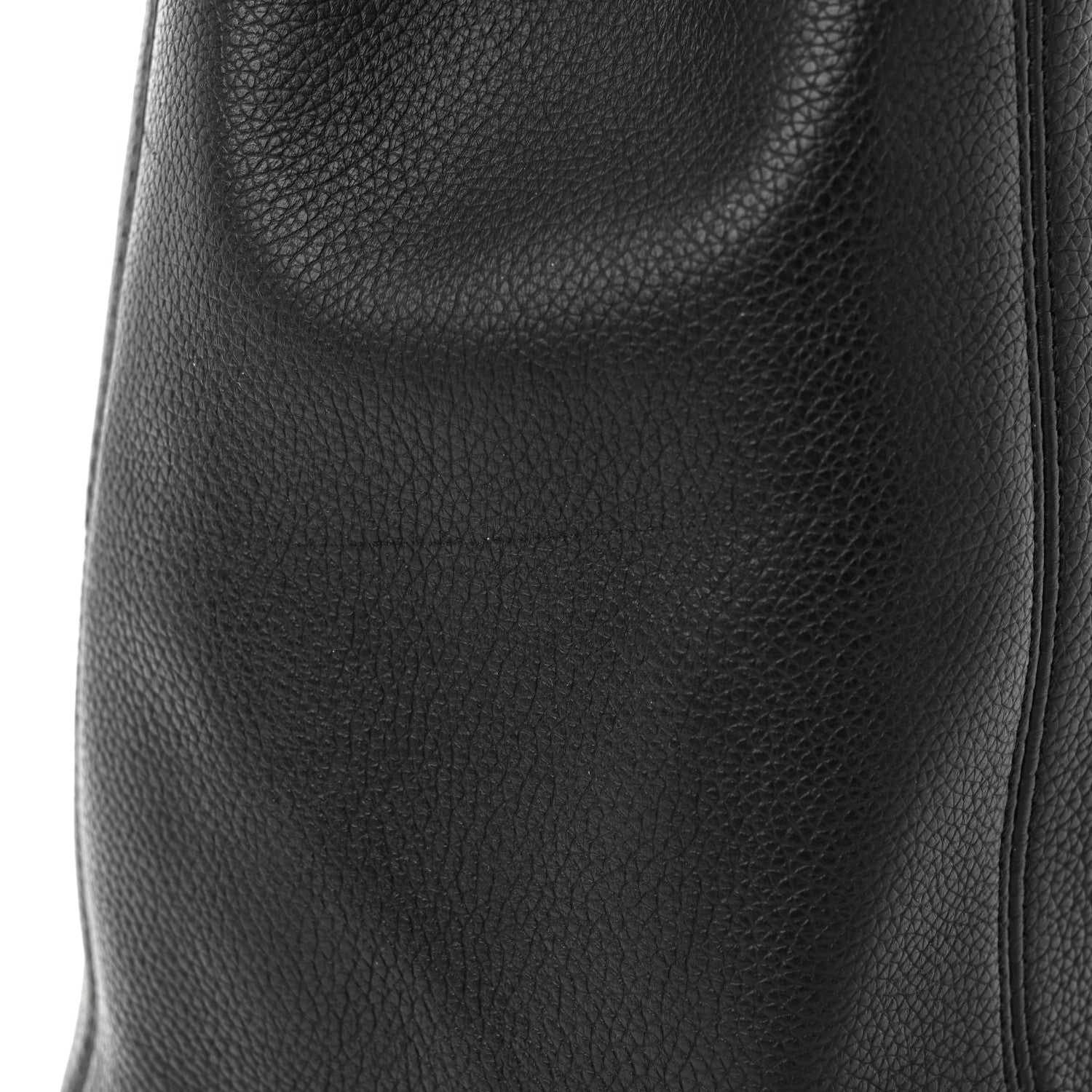 Chanel Calfskin Cerf Executive Shopper Tote Burgundy Black 12 of 15