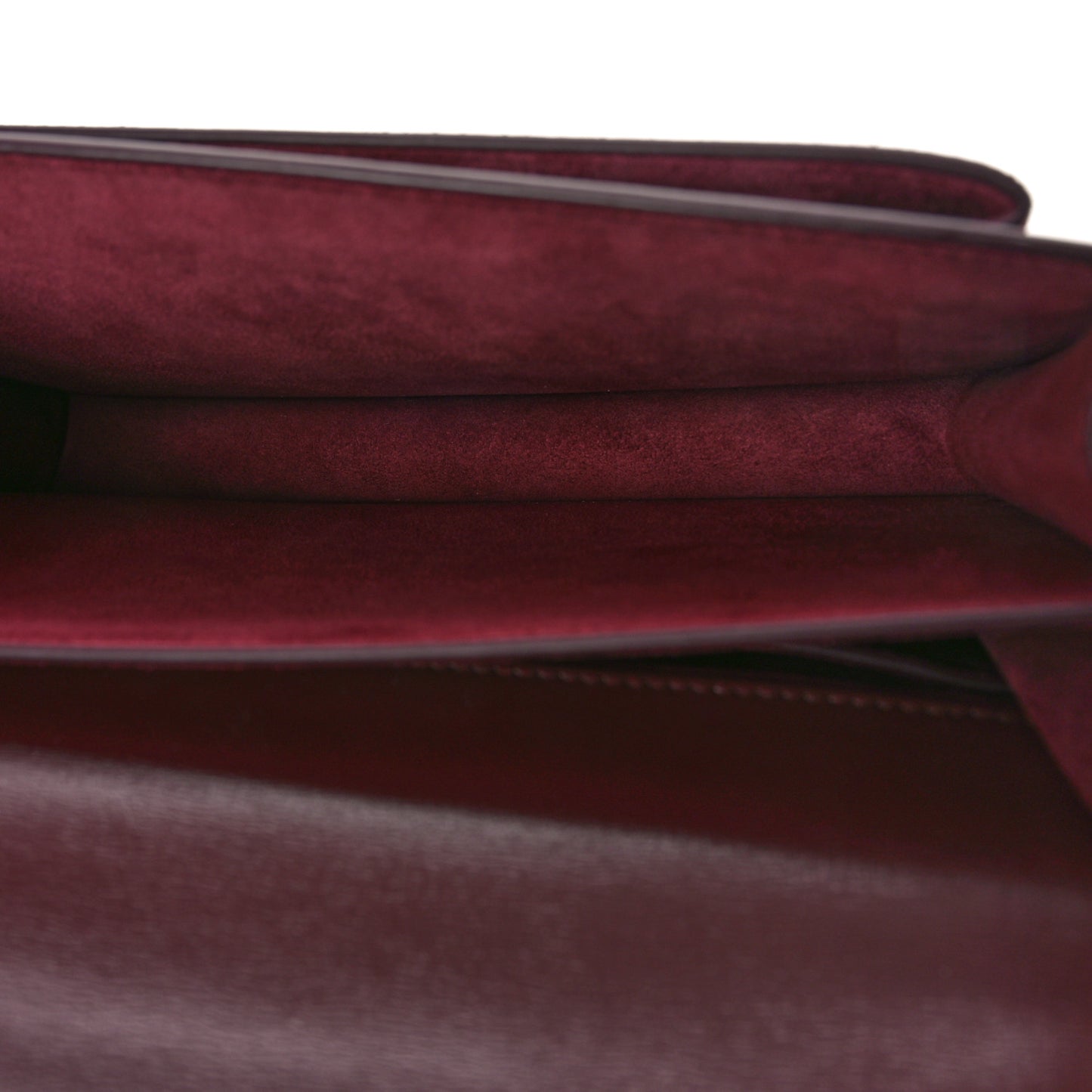 Calfskin Snakeskin Suede Medium Monogram Sunset Burgundy