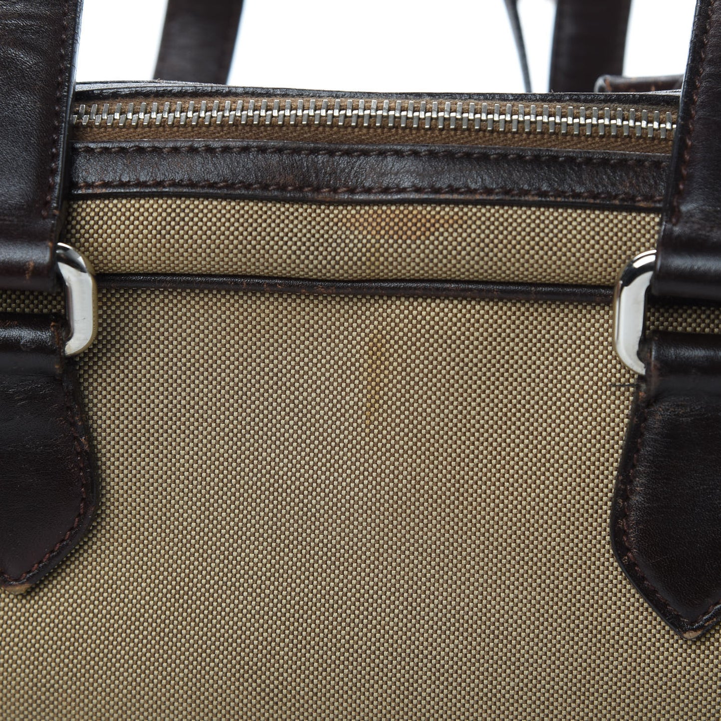 Jacquard Logo Bauletto Corda Bruciato
