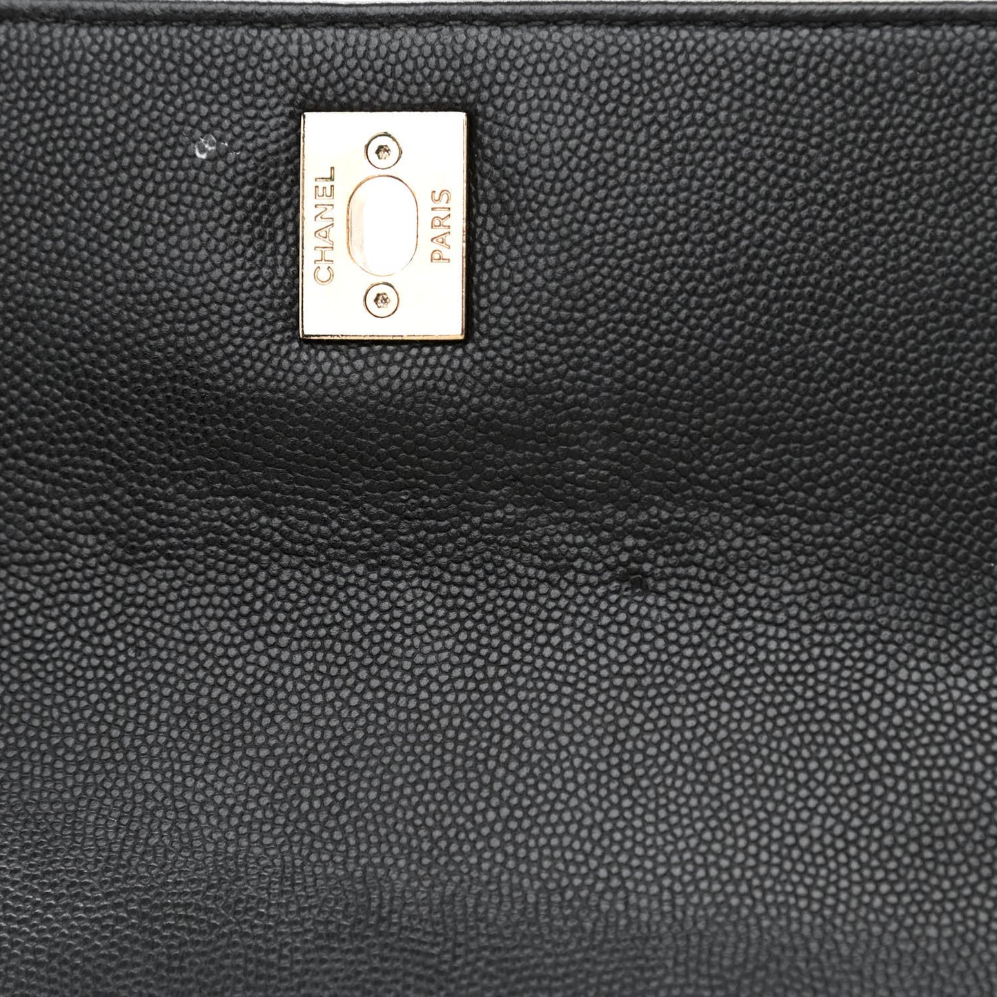 Caviar Quilted Small Business Affinity Flap Black