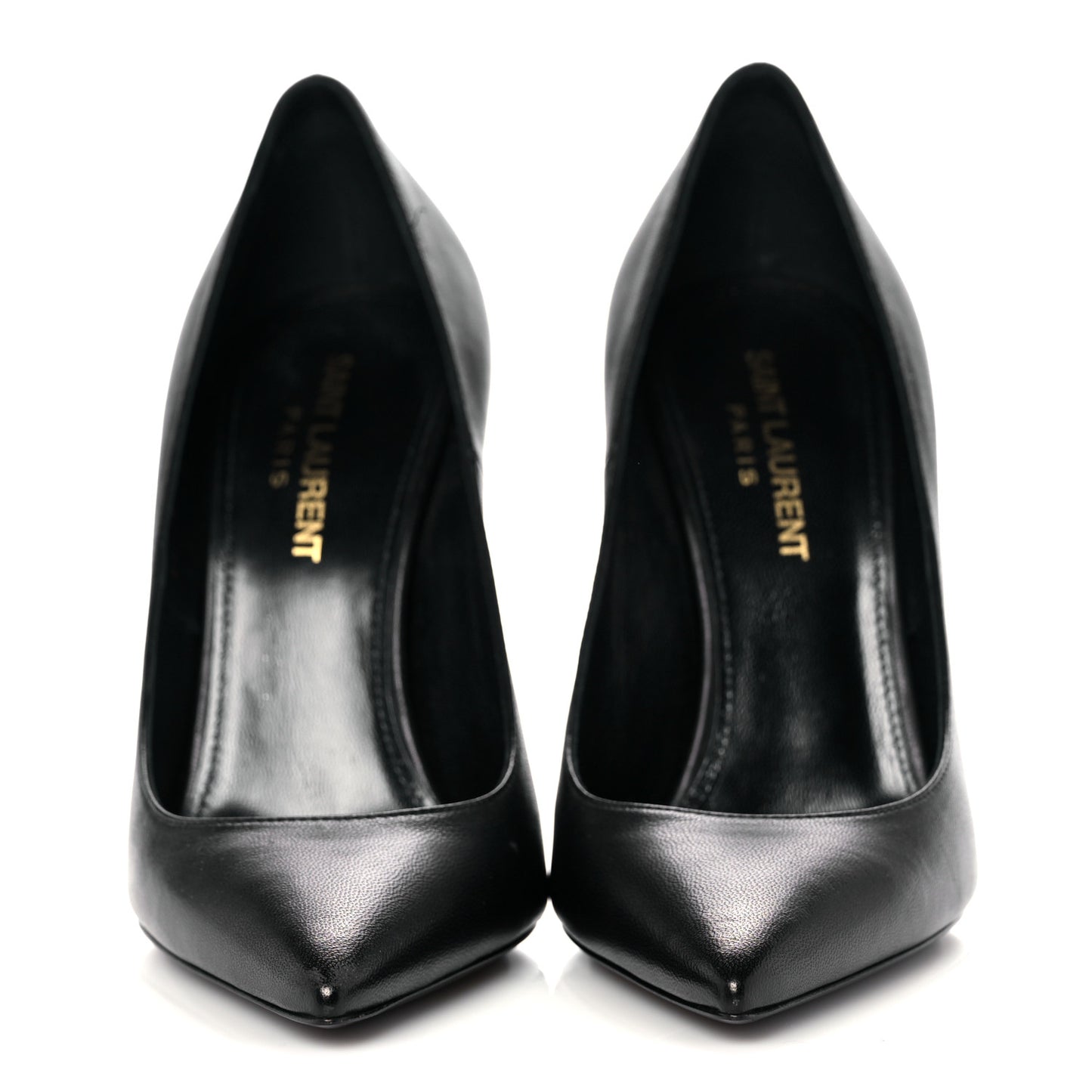 Calfskin Opyum 110 Pumps 35.5 Black