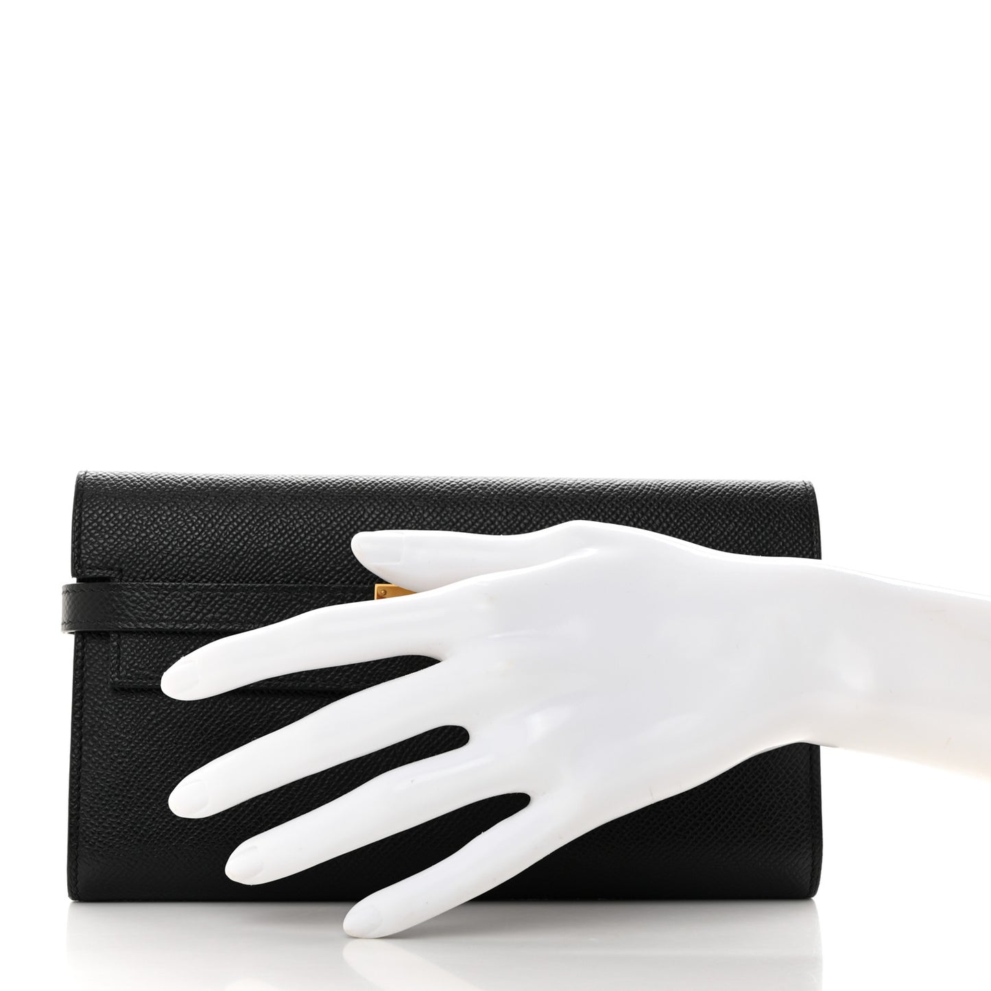 Epsom Kelly Longue Wallet Black