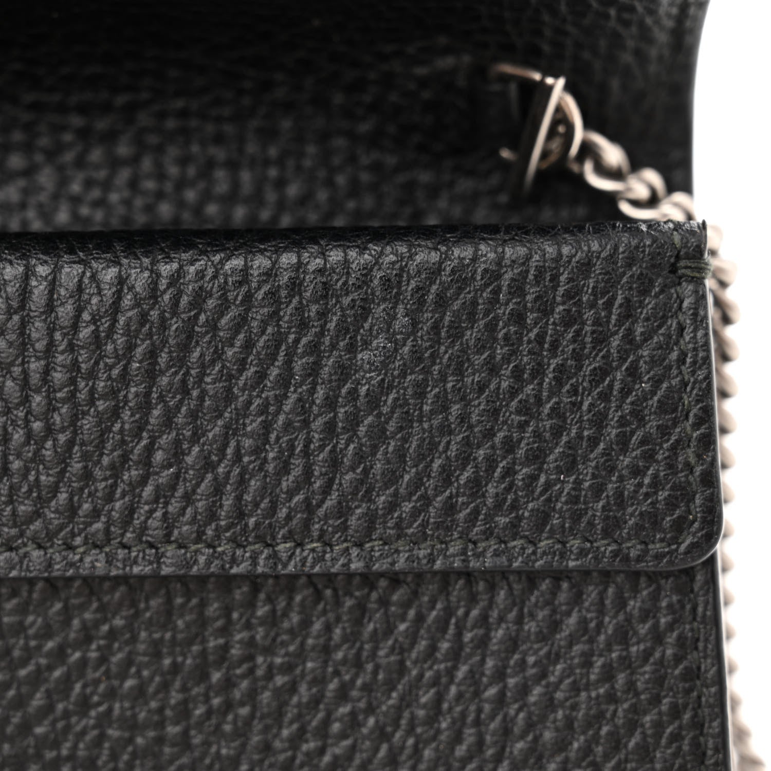 Gucci Calfskin Super Mini Dionysus Shoulder Bag Black 7 of 11