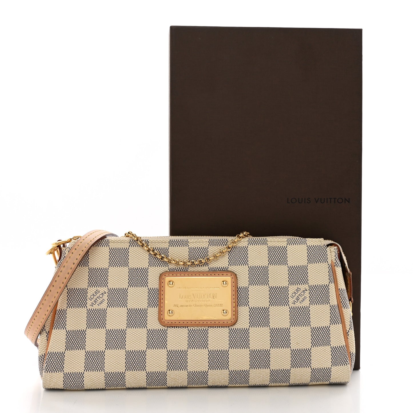 Damier Azur Eva Clutch