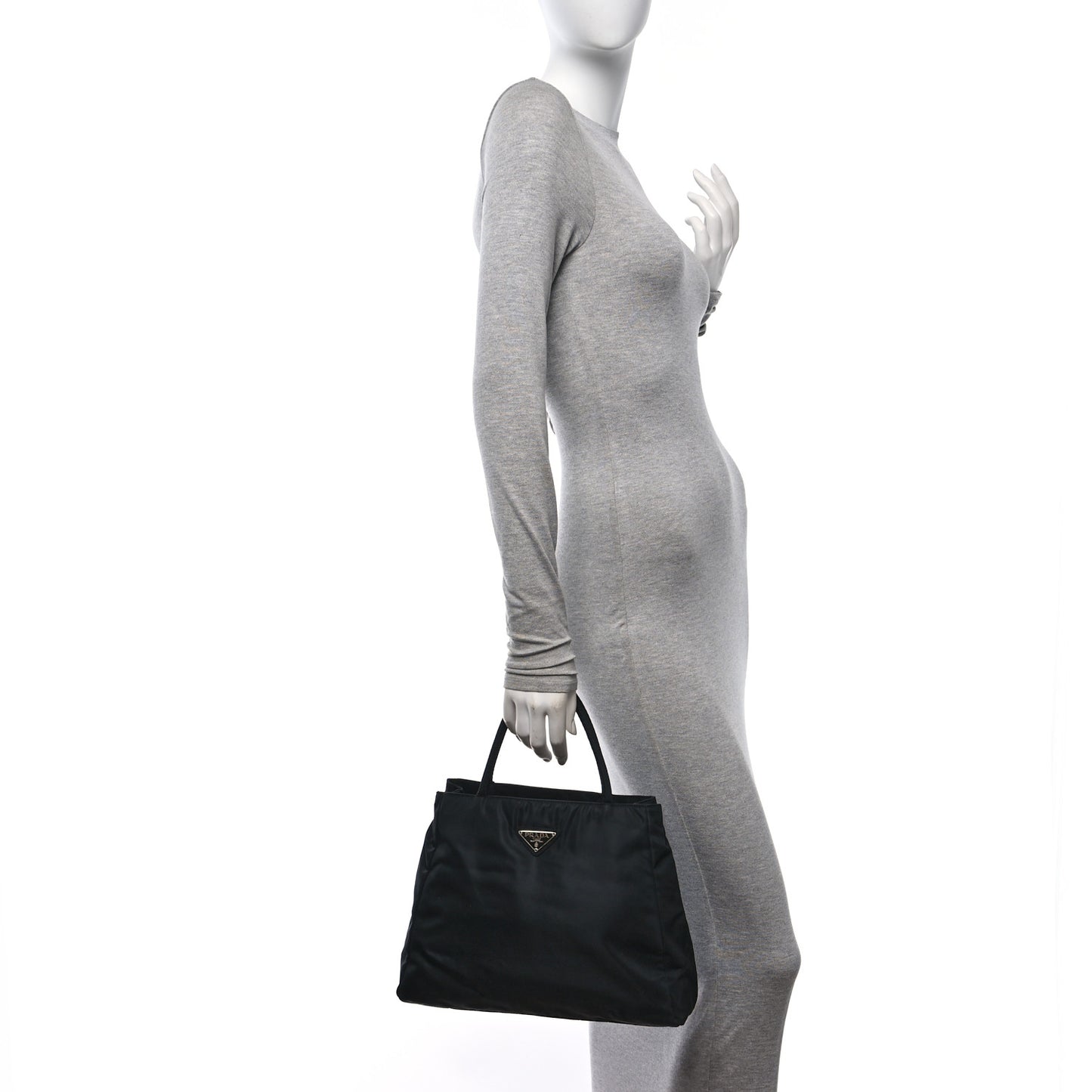 Tessuto Nylon Tote Black
