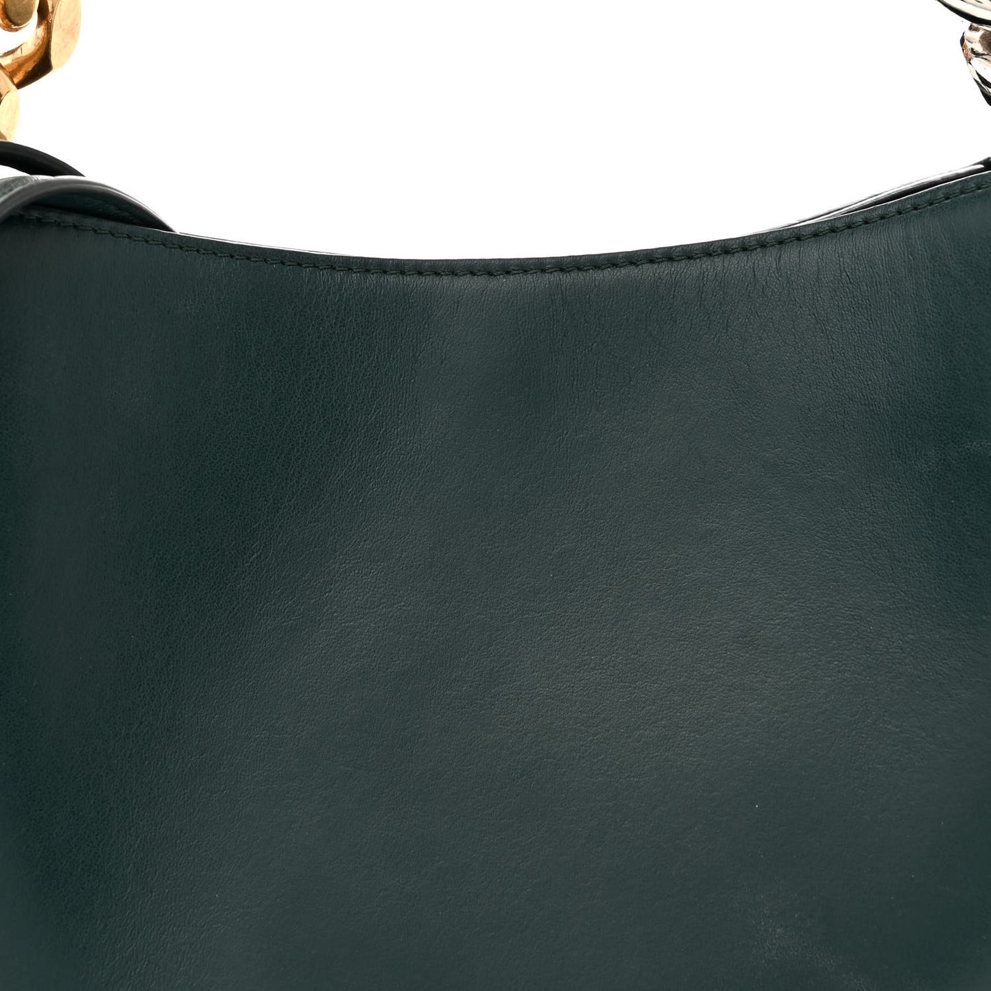 Eco Alter Nappa Small Frayme Shoulder Bag Forest Green
