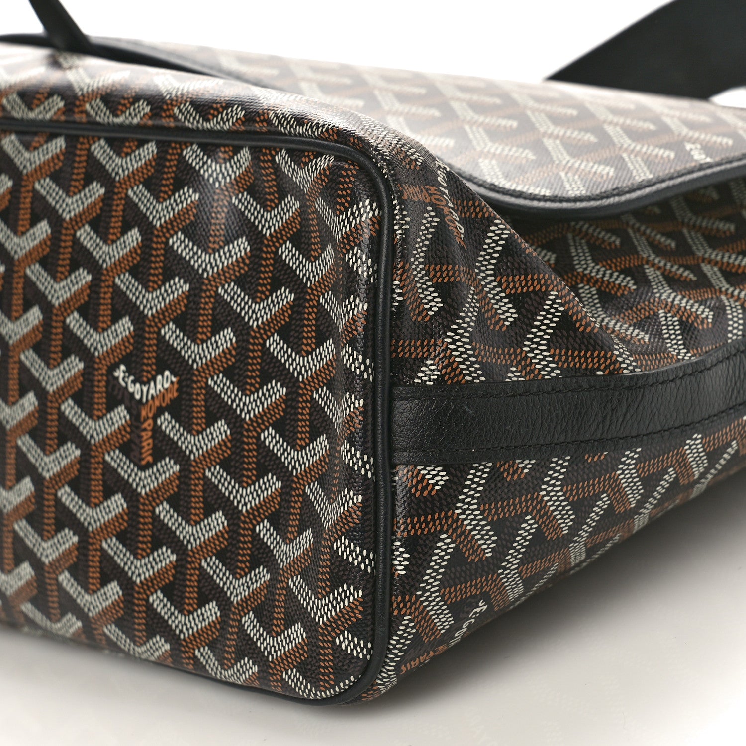 Goyard Goyardine Capetien Messenger Bag Black 8 of 8