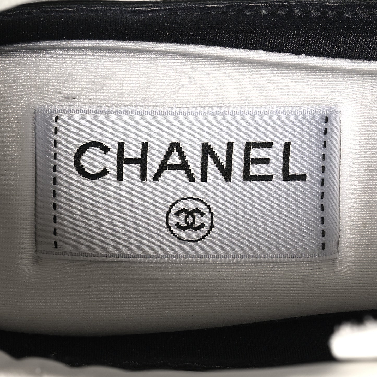 Calfskin CC Womens Sneakers 38 White