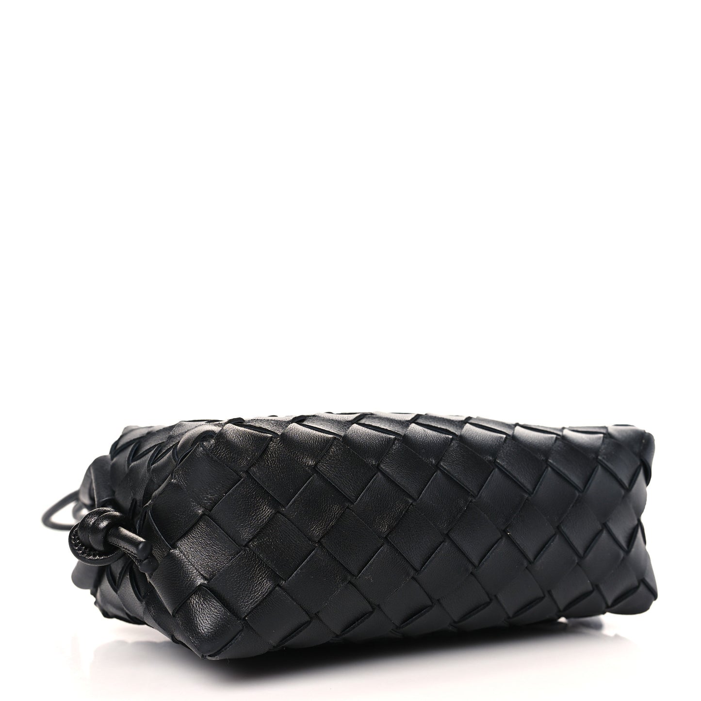 Nappa Intrecciato Mini Loop Camera Bag Black