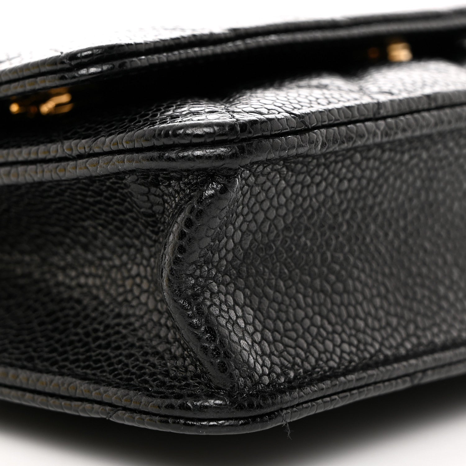 Chanel Caviar Quilted Wallet on Chain WOC Black 10 of 11