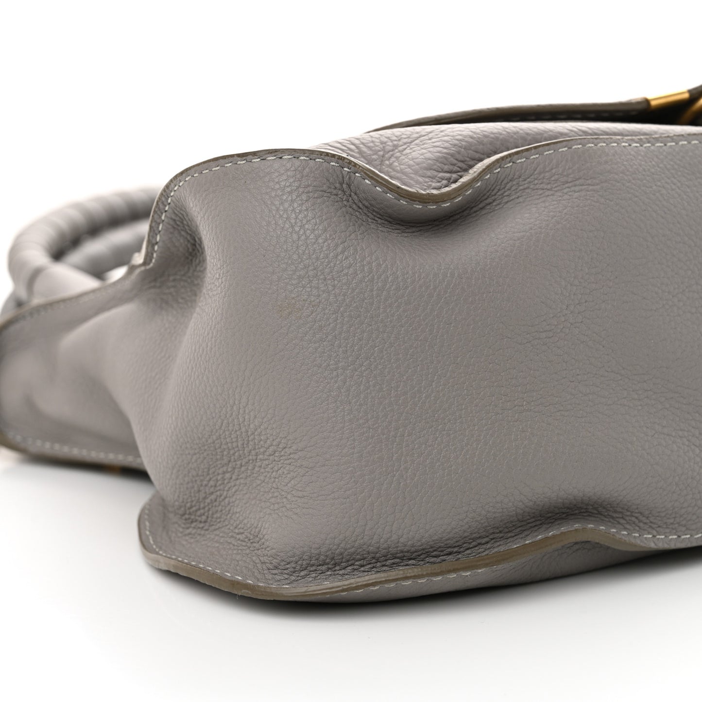 Calfskin Medium Marcie Satchel Cashmere Grey