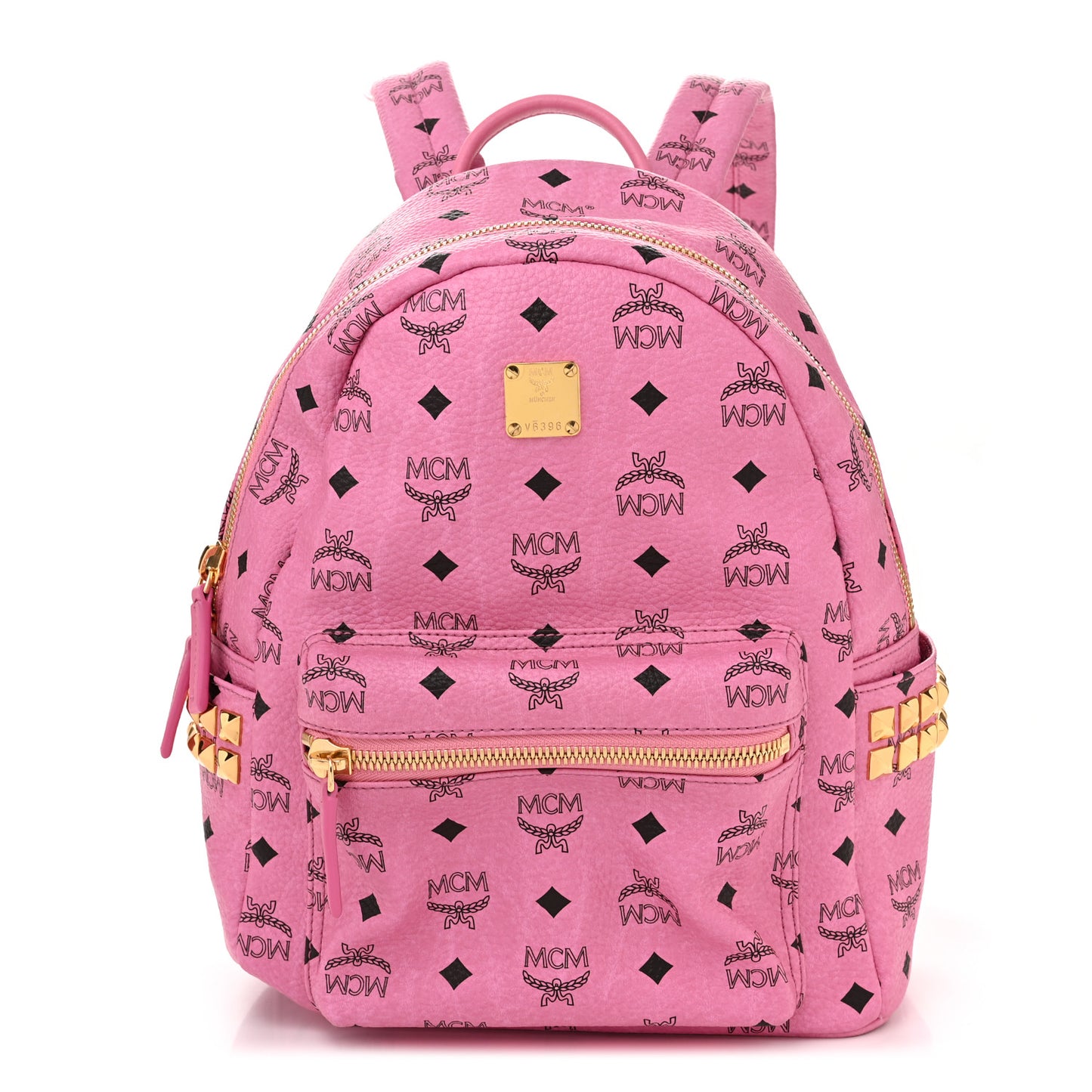 Visetos Small Side Stud Stark Backpack Pink
