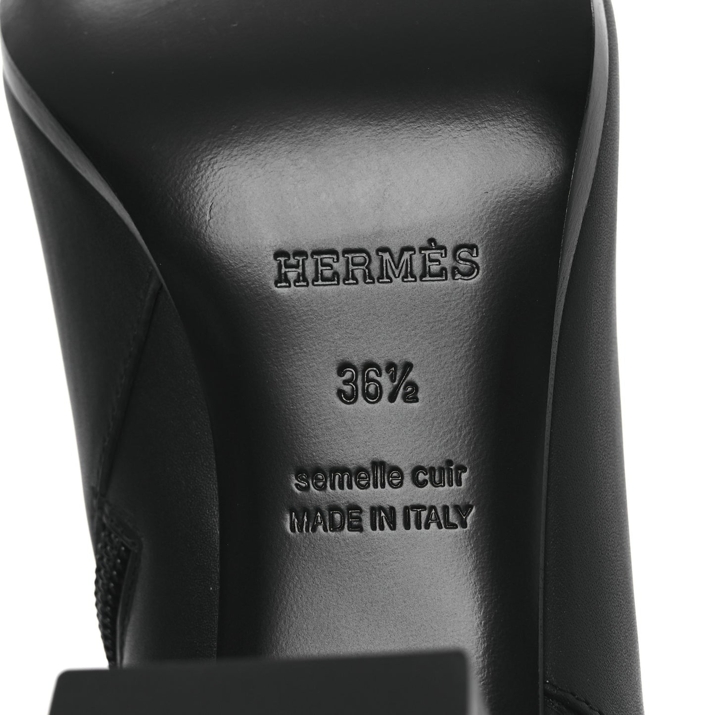 Calfskin Saint Germain Ankle Boots 36.5 Black