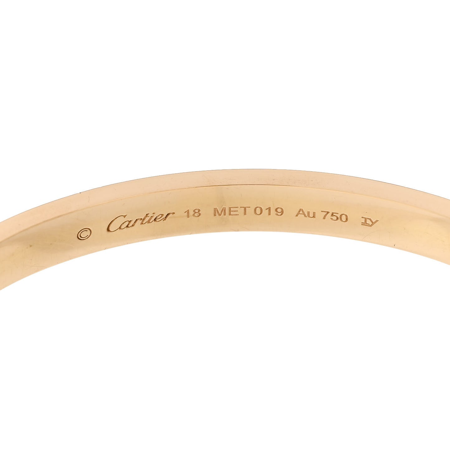 18K Yellow Gold LOVE Bracelet 18