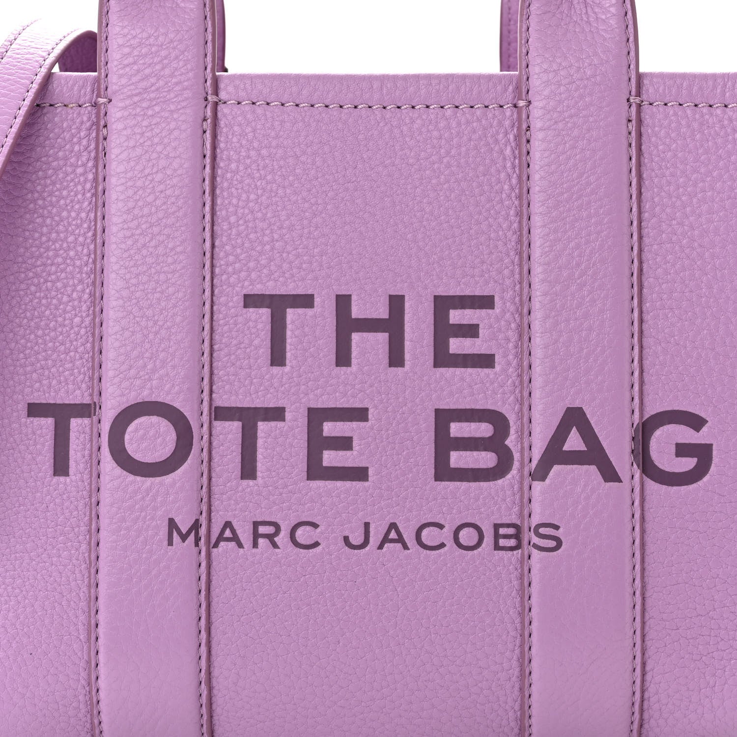 Marc Jacobs Grained Calfskin Small The Tote Bag Regal Orchid 8 of 11
