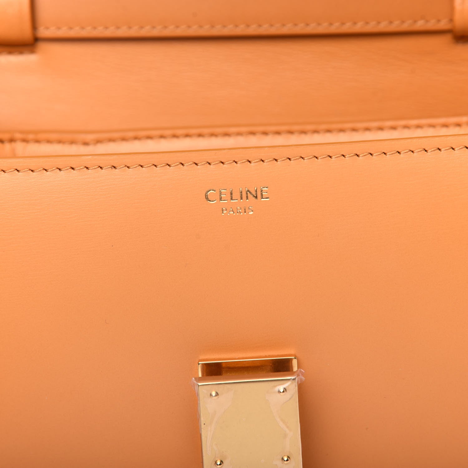 Celine Box Calfskin Teen Classic Box Flap Bag Calendula 6 of 10