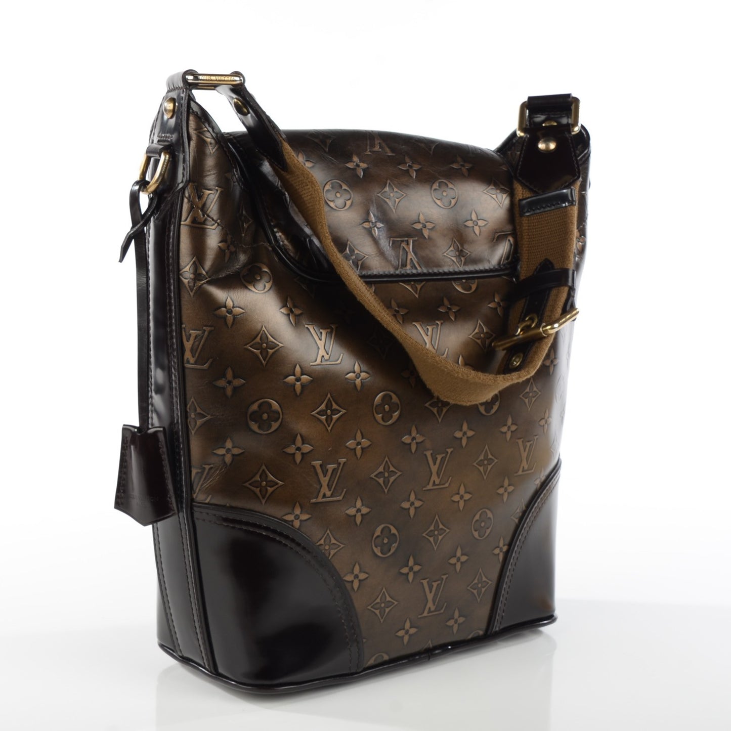 Monogram Embossed Sergent GM Bronze