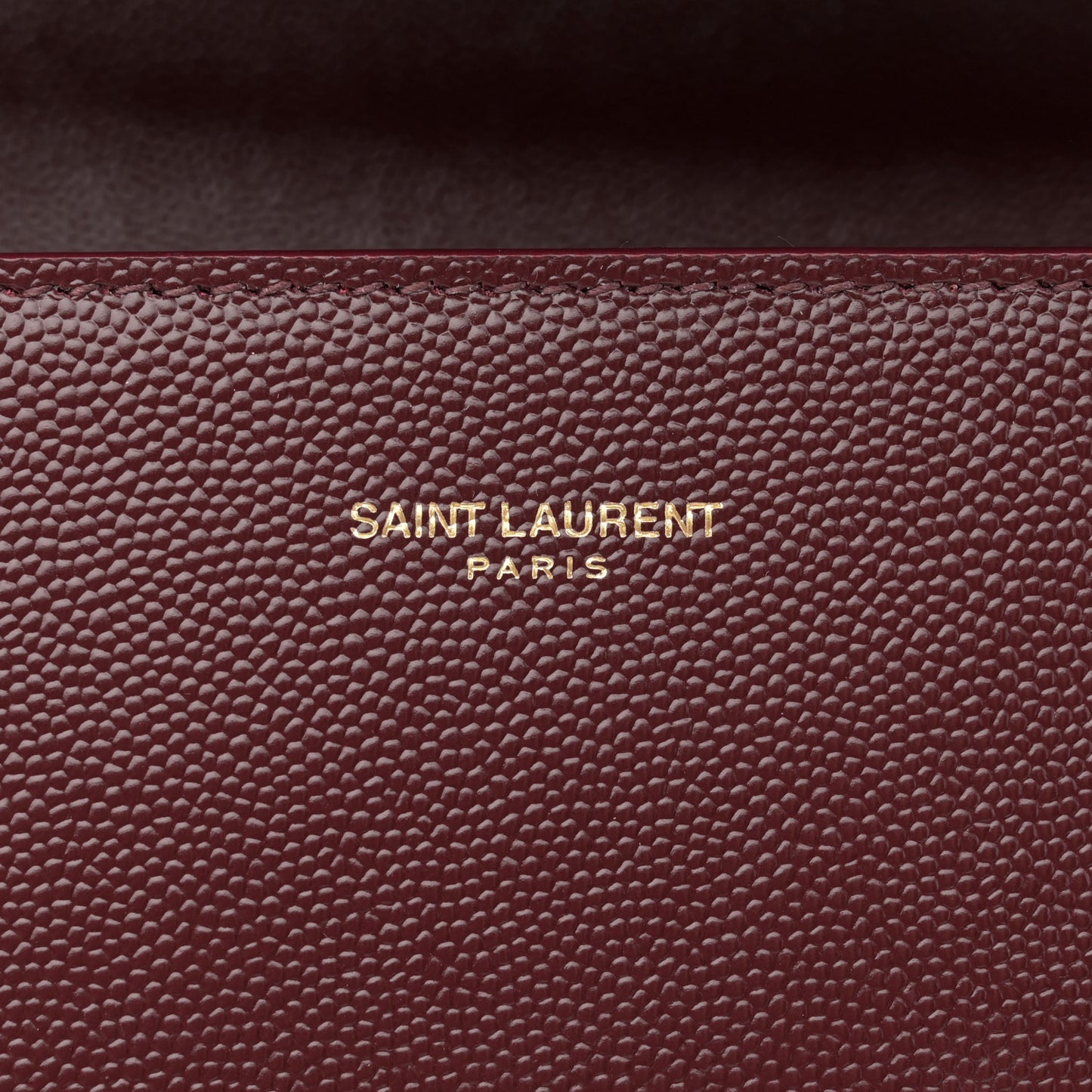 Grain de Poudre Medium Classic Monogram Cassandra Top Handle Rouge Legion