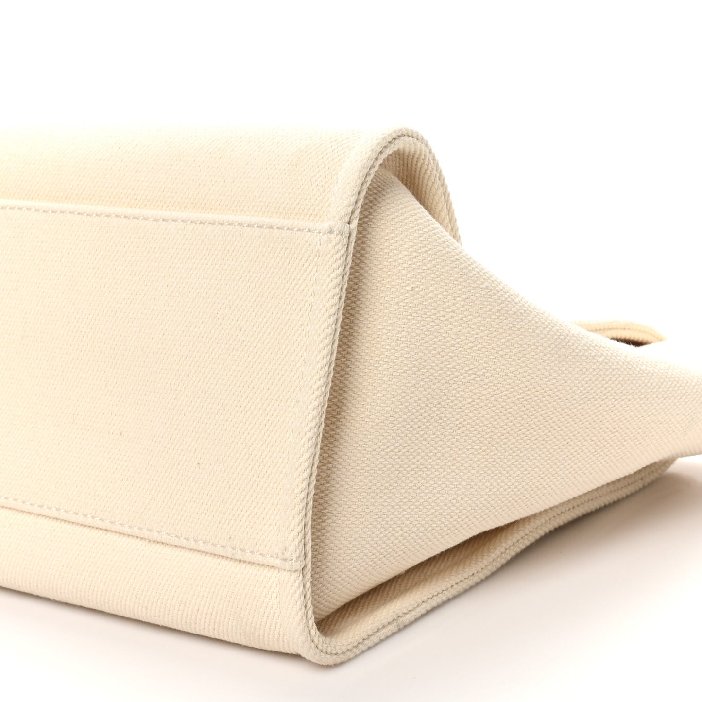 Canvas Pearl Medium Deauville Tote Ecru Beige