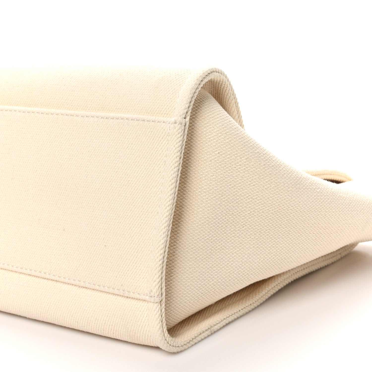 Chanel Canvas Pearl Medium Deauville Tote Ecru Beige 9 of 9
