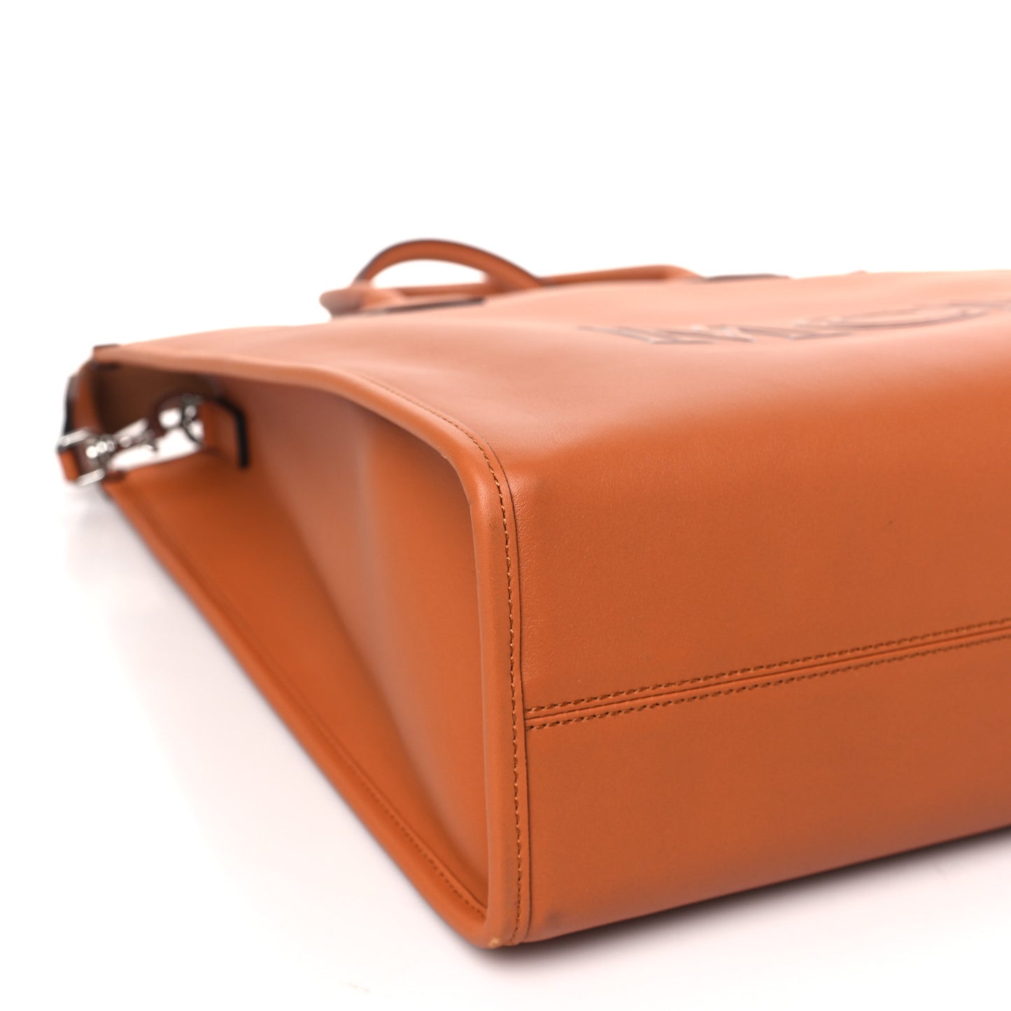 Spanish Calfskin Medium Klassik Tote Cognac