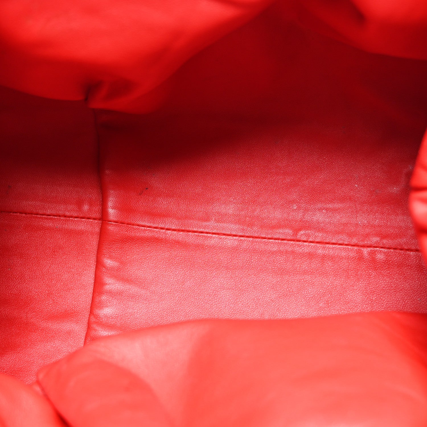 Bottega Veneta Nappa Maxi Intreccio The Pouch Oversized Red 5 of 13