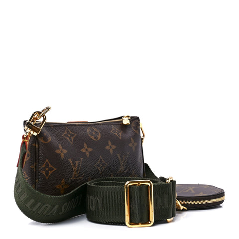 Monogram Multi Pochette Accessories Kaki