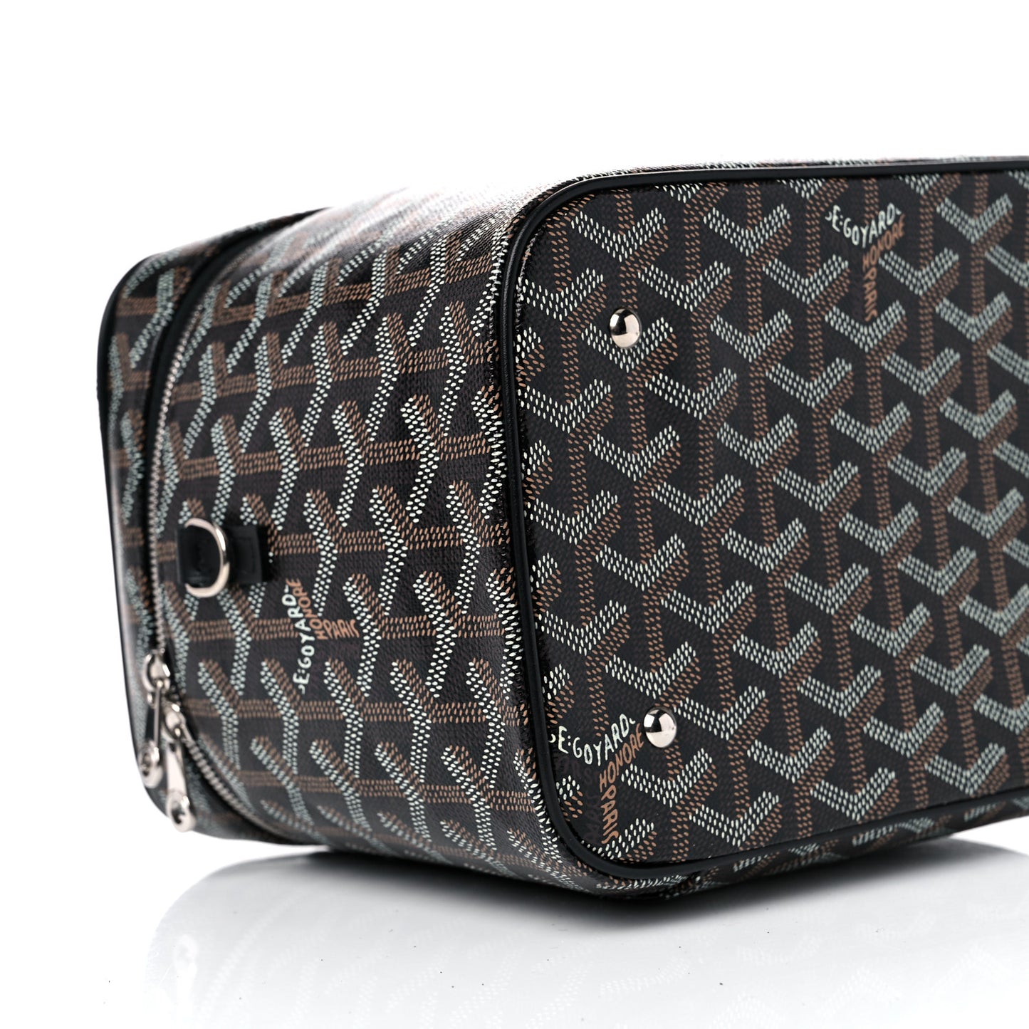 Goyardine Muse Vanity Case Black