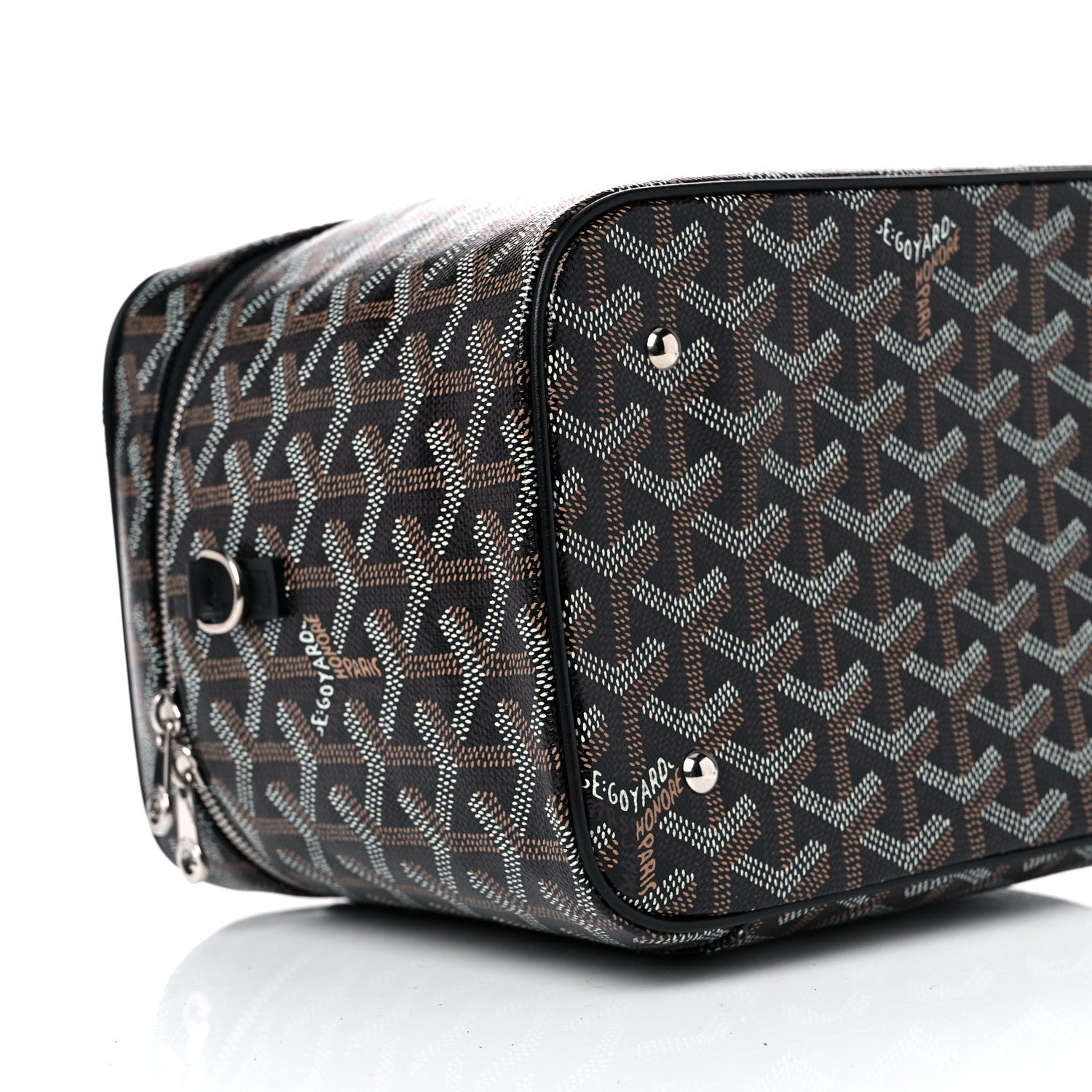 Goyard Goyardine Muse Vanity Case Black 7 of 9