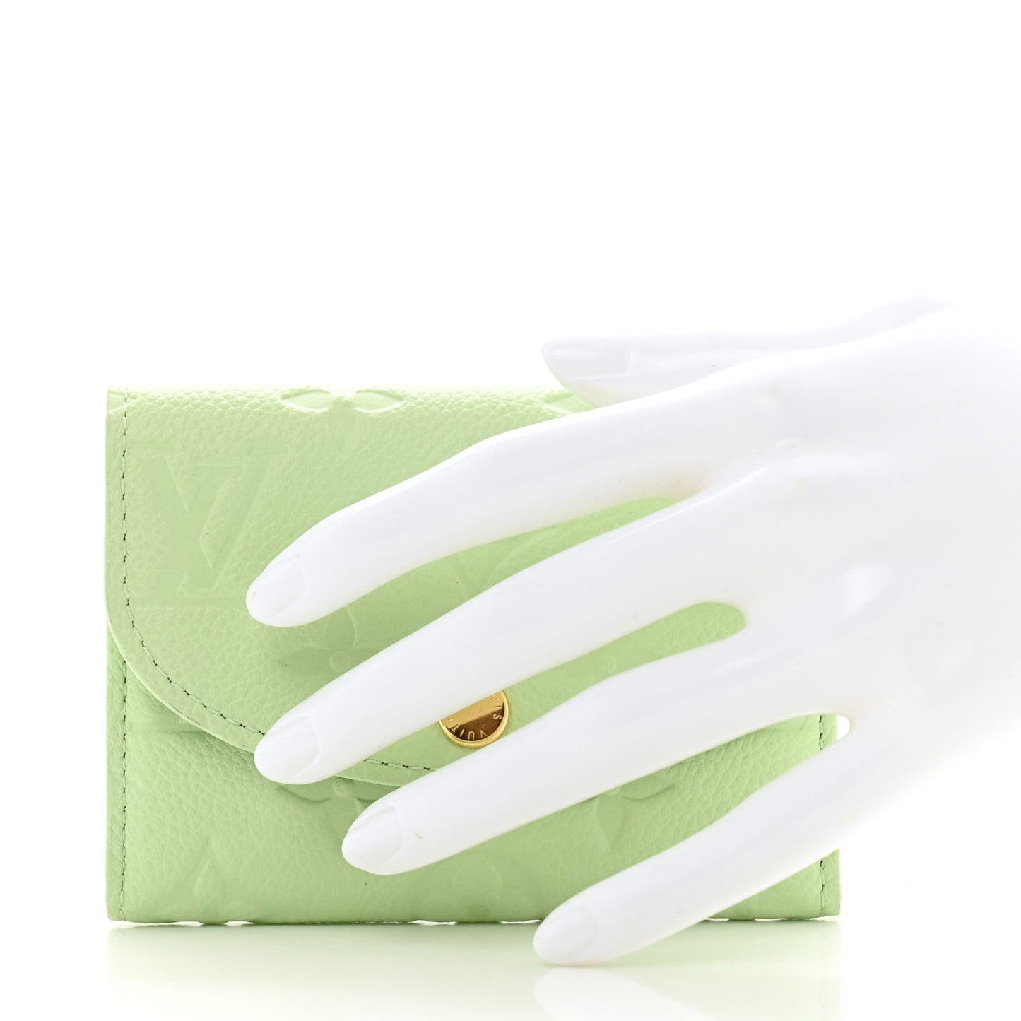 X TM Empreinte Monogram Rosalie Coin Purse Green Tea