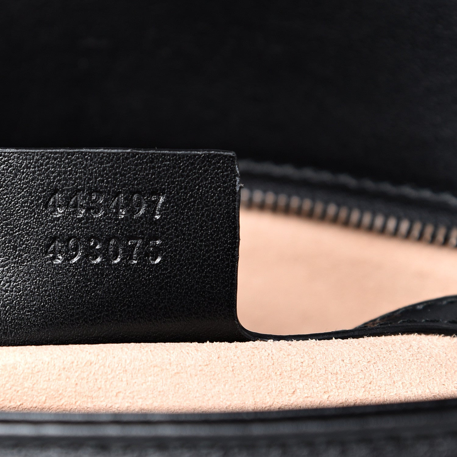 Gucci Calfskin Matelasse Small GG Marmont Shoulder Bag Black 8 of 11
