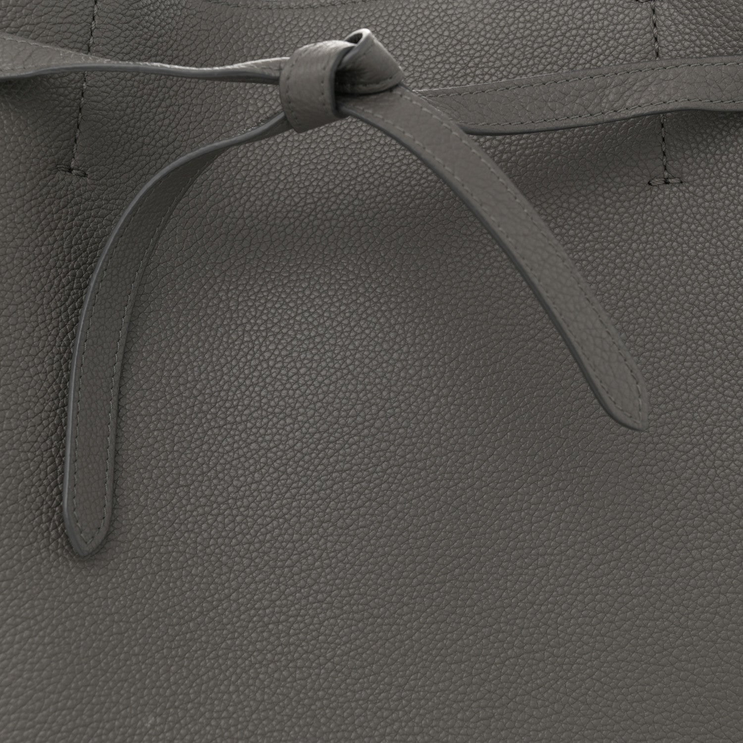 Celine Soft Grained Calfskin Small Belt Cabas Phantom Medium Grey 9 of 16