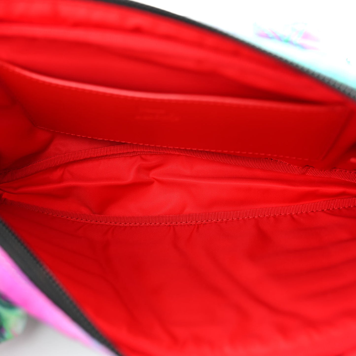 Nylon Loubideal Sneaker Sole Belt Bag Blue Multicolor