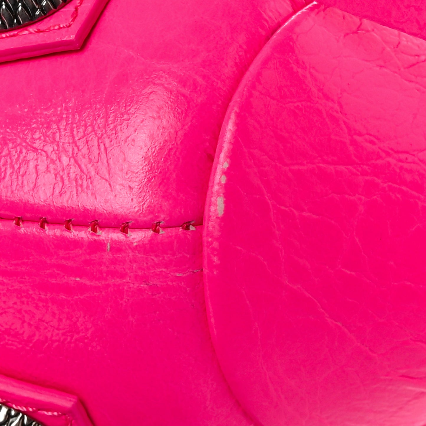 Agneau Arena Cagole 90mm Ankle Boots 37.5 Fluo Pink