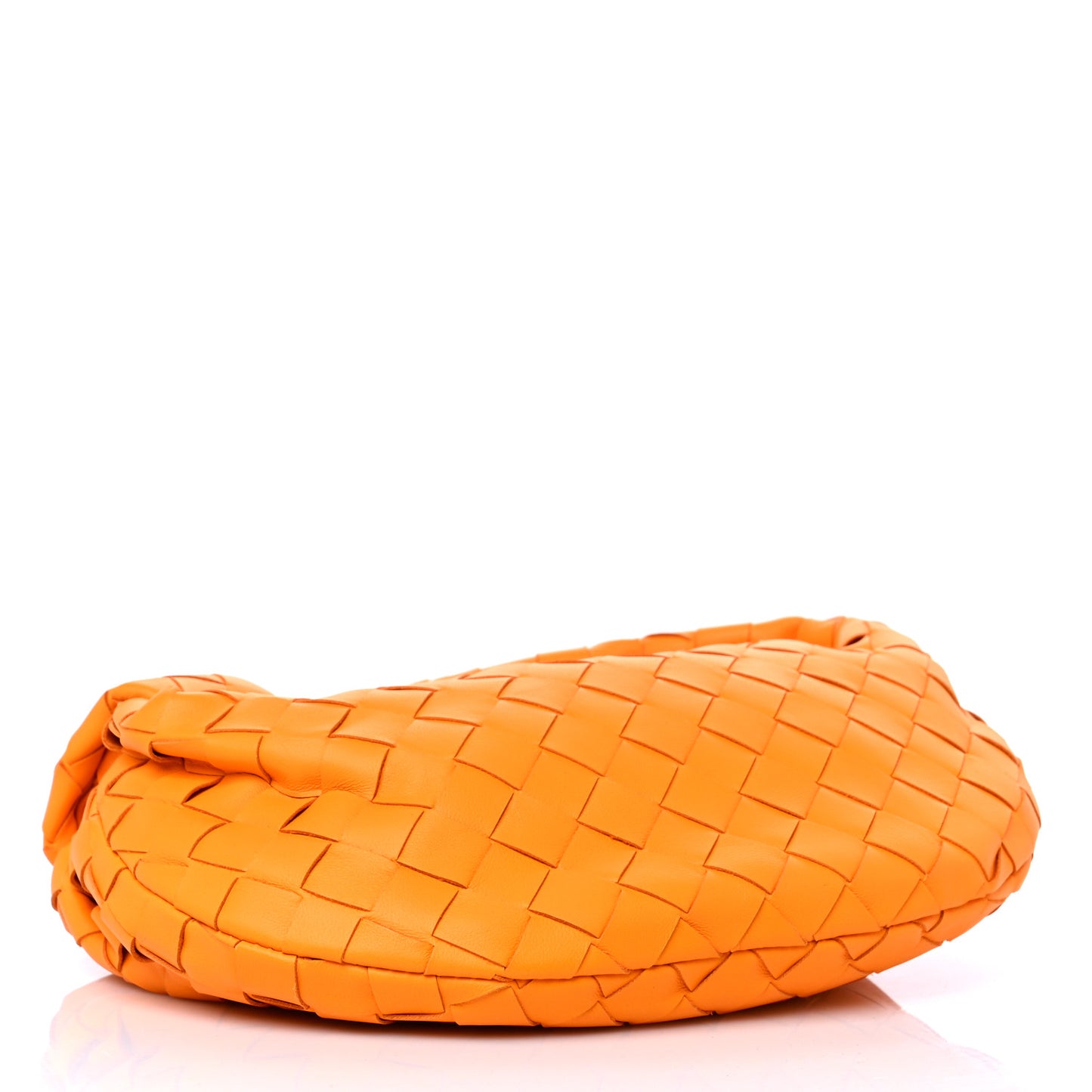 Nappa Intrecciato Mini Jodie Tangerine